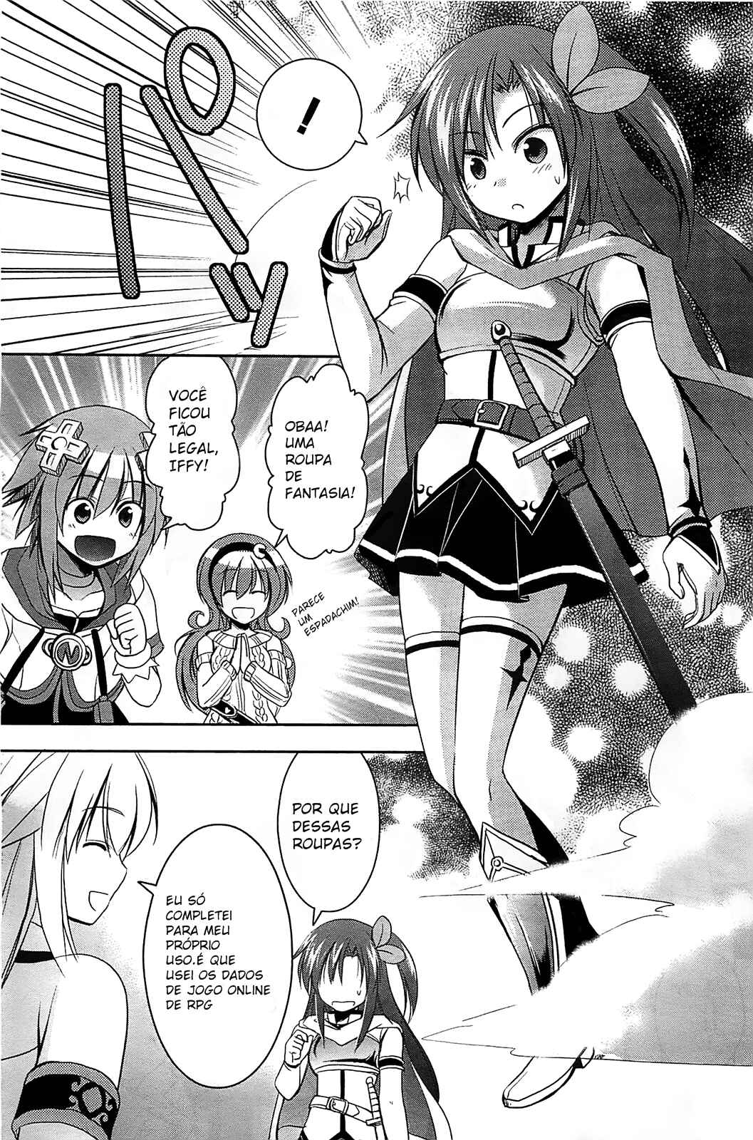 Choujigen Game Neptune: The Animation - Hello New World Chapter 4.5 - Page 9