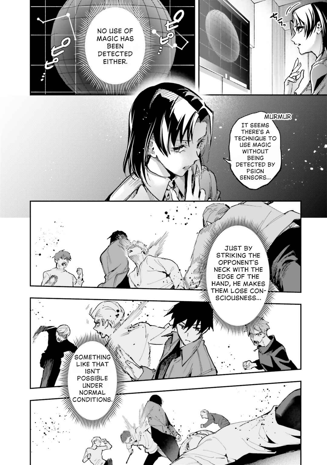 Mahouka Koukou no Rettousei: Douran no Joshou-hen Chapter 26 - Page 33