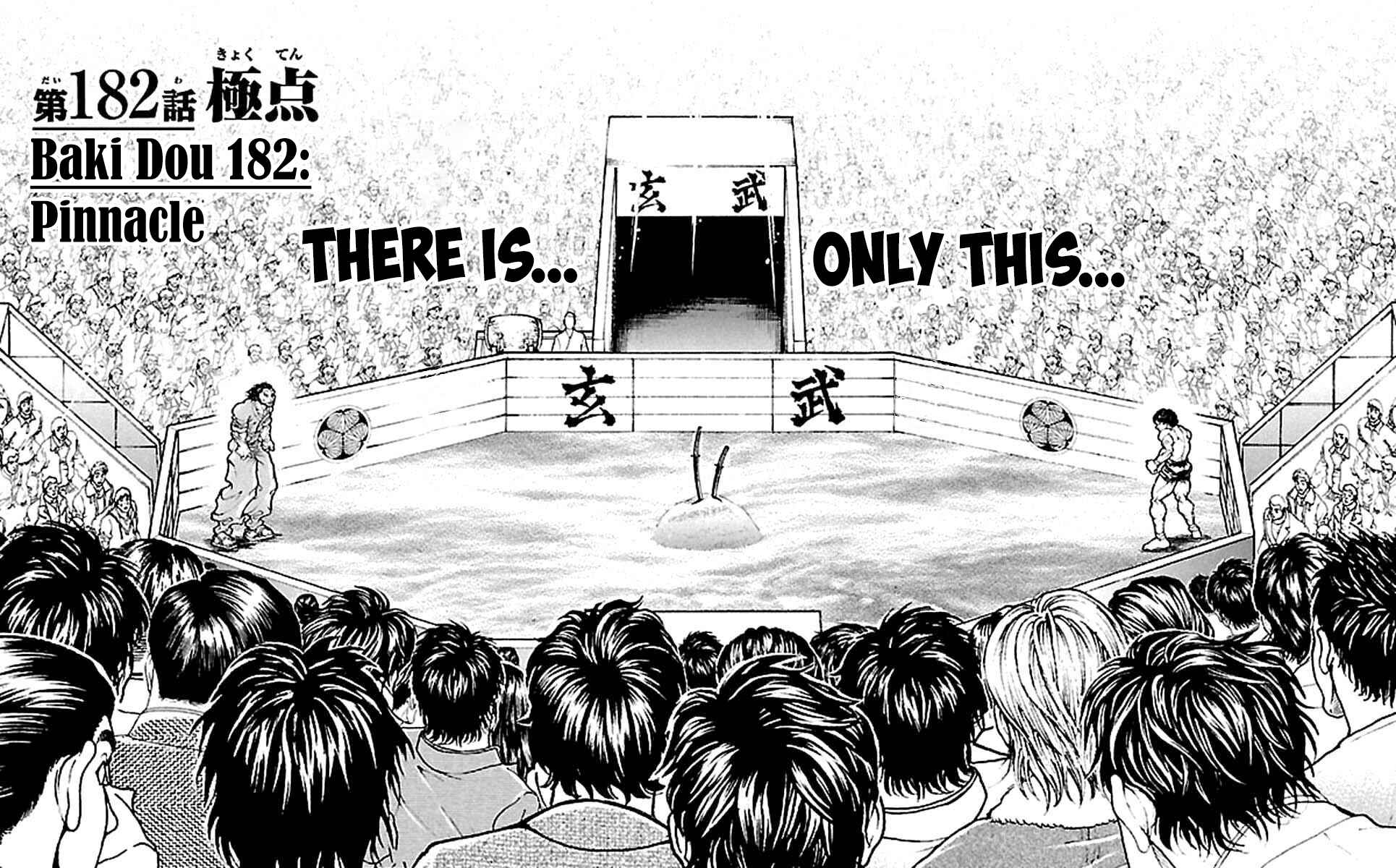 Baki-Dou Chapter 182 - Page 1