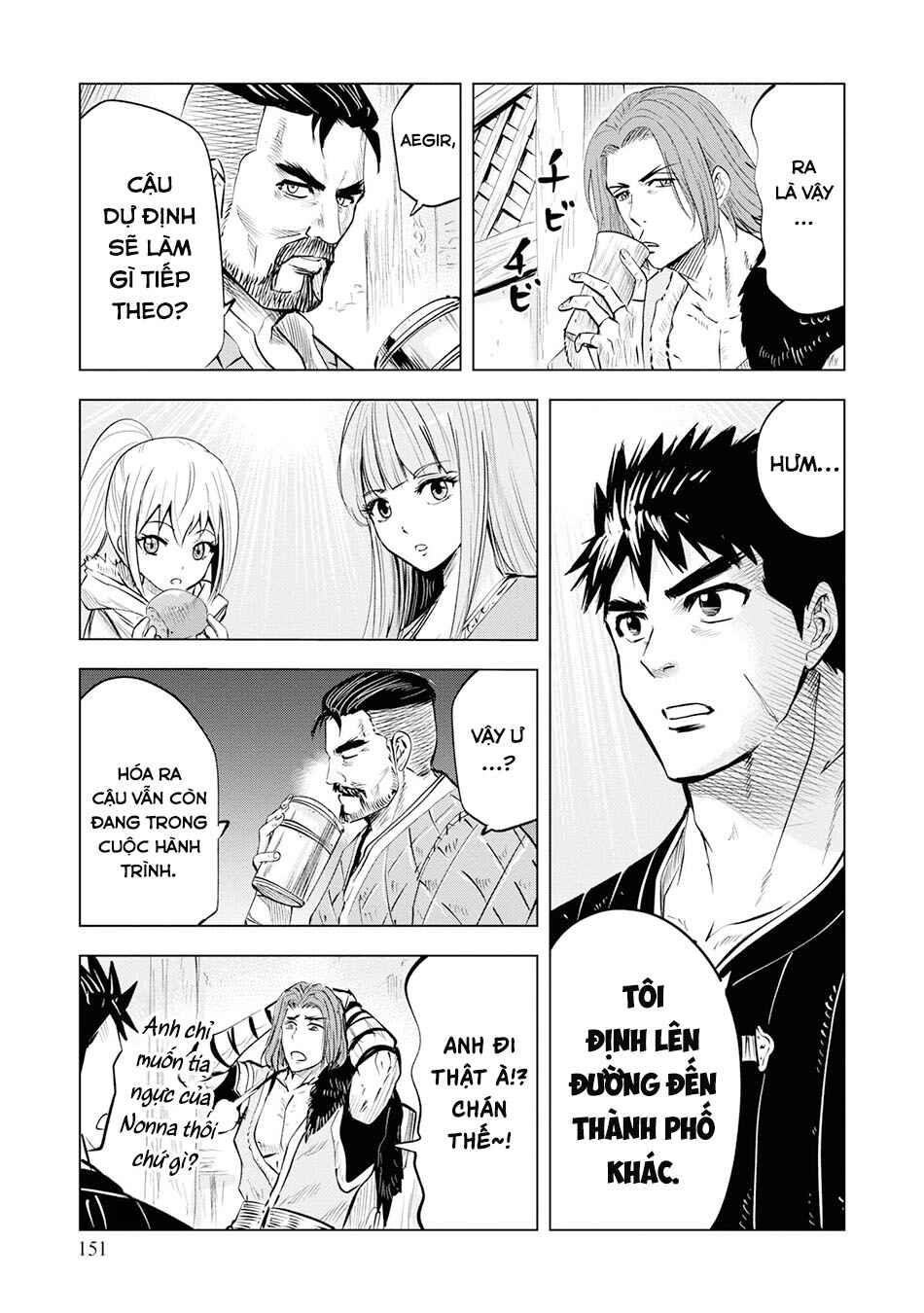 Oukoku e Tsuzuku Michi - Dorei Kenshi no Nariagari Harem Life Chapter 22 - Page 3