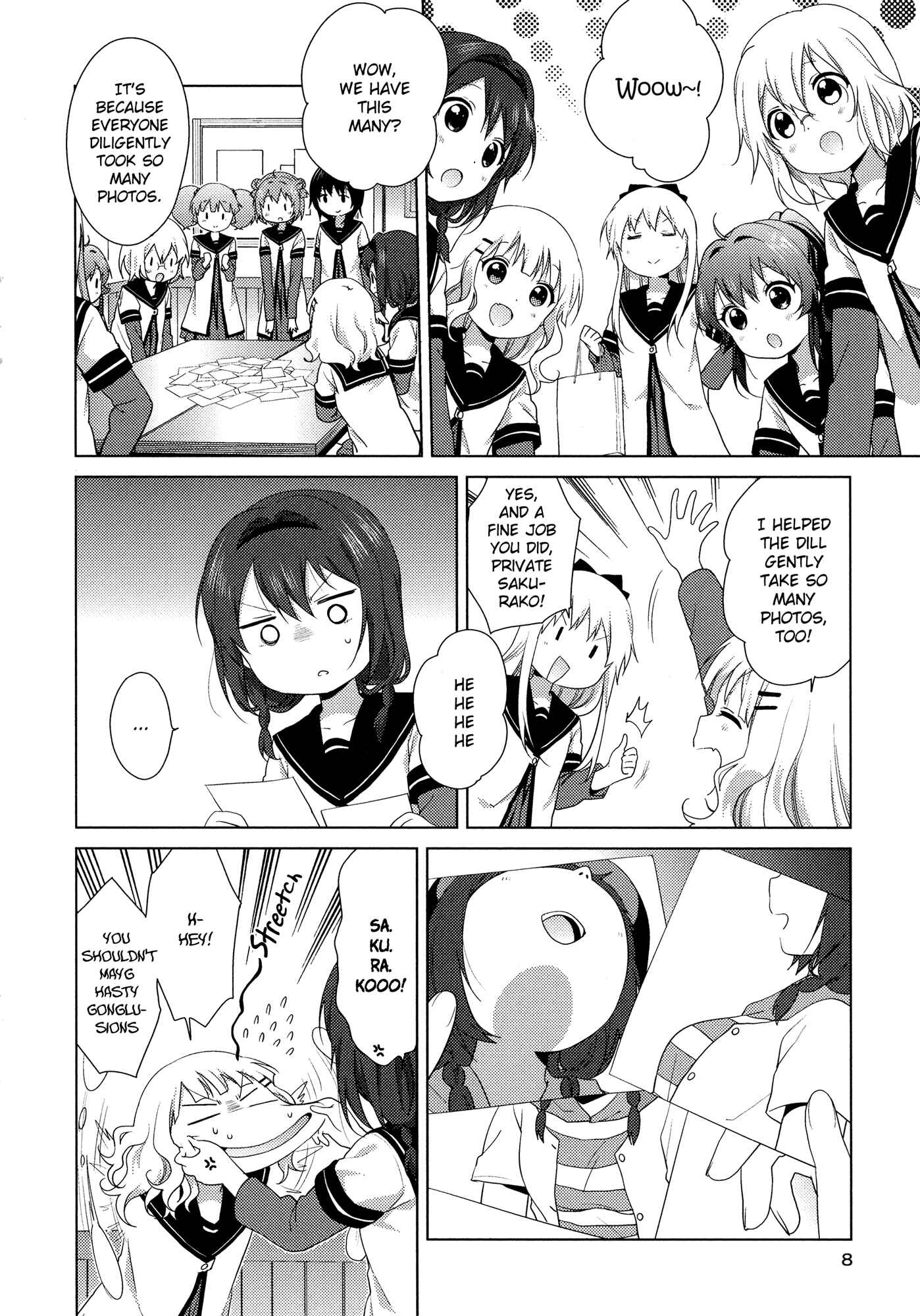 Yuru Yuri Chapter 88.5 - Page 9