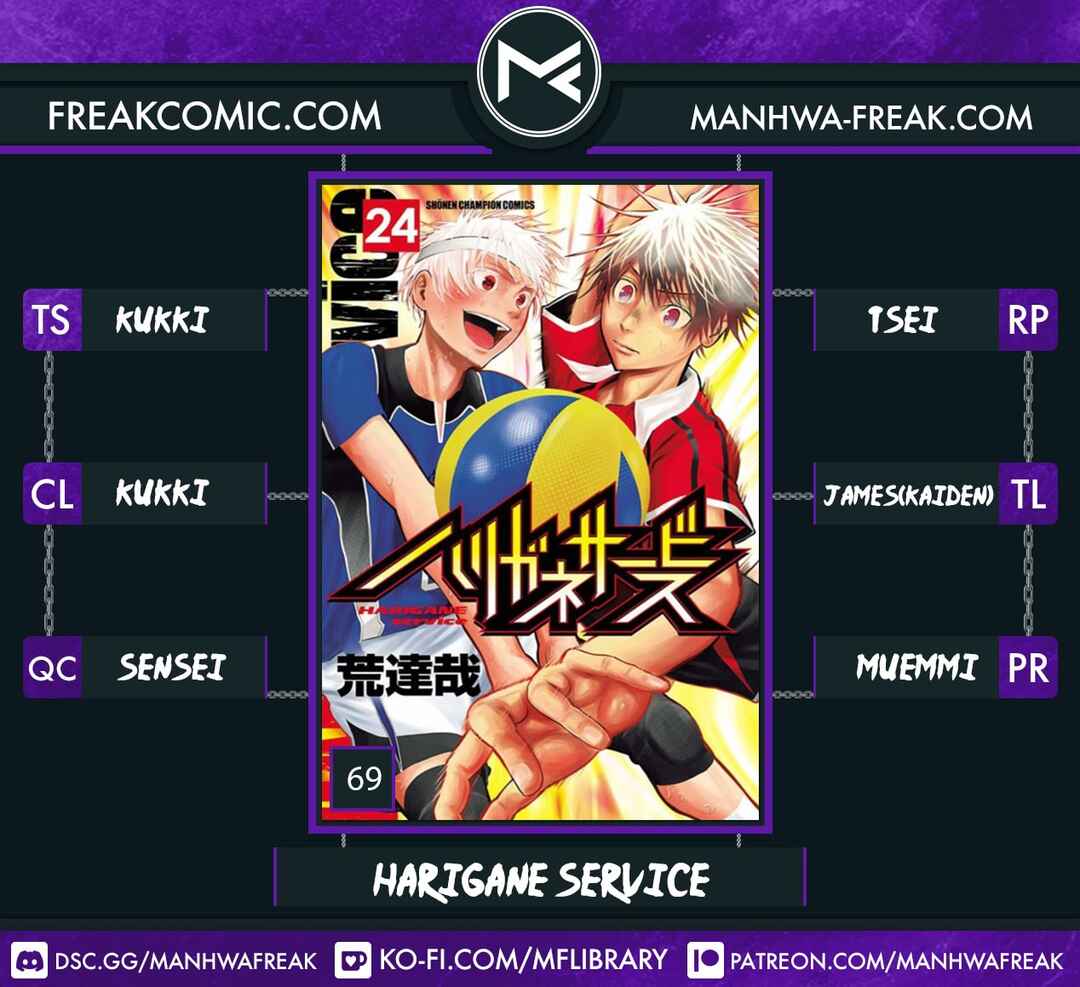 Harigane Service Chapter 69 - Page 1