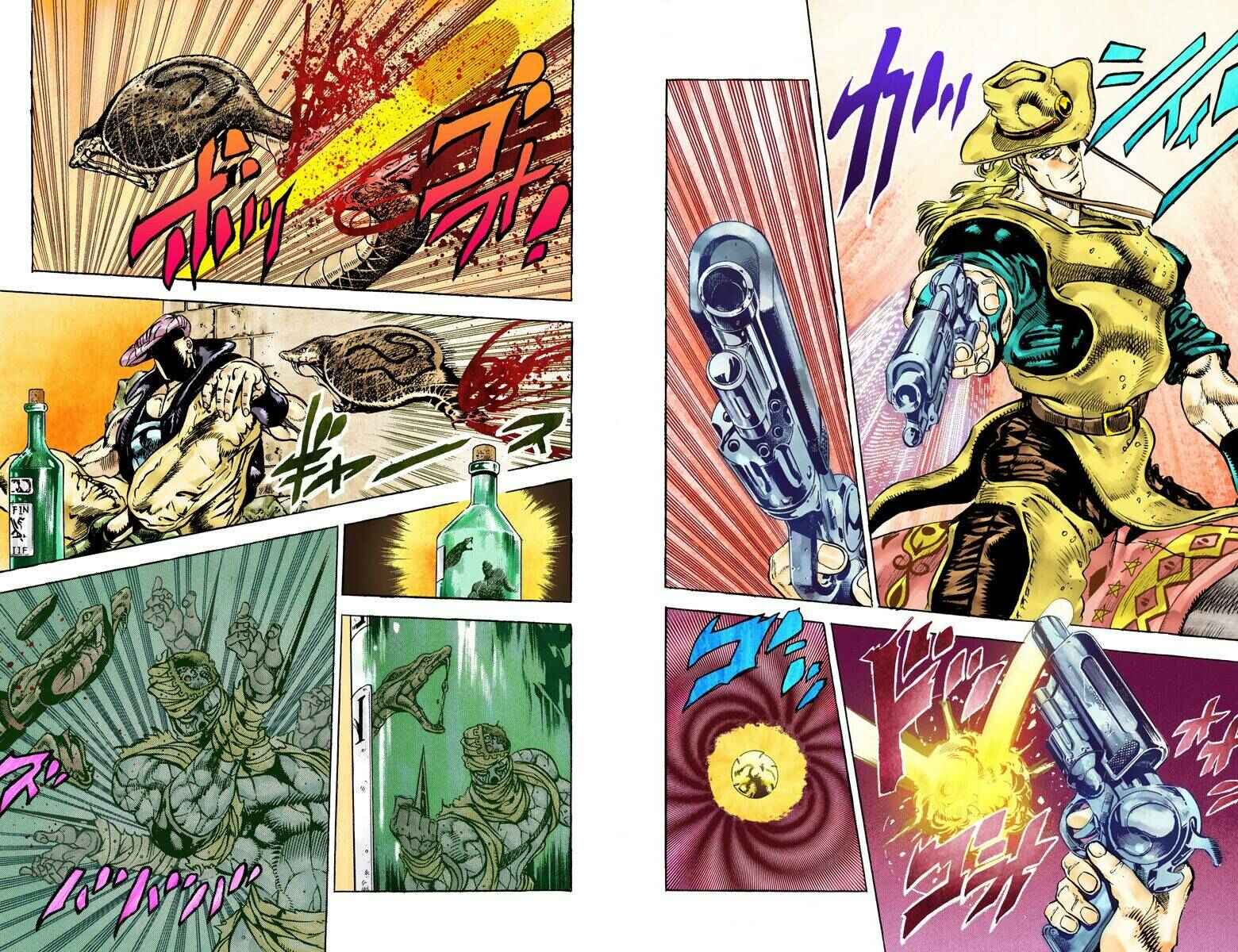 JoJo no Kimyou na Bouken: Part 3 - Stardust Crusaders Color-ban Chapter 28 - Page 9