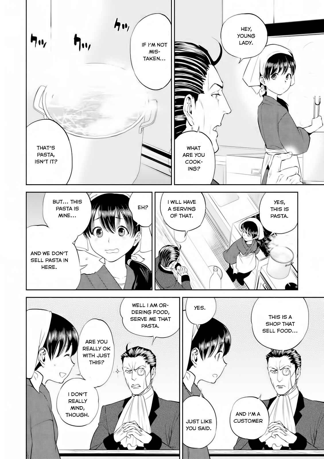 Isekai Izakaya "Nobu" Chapter 3 - Page 8