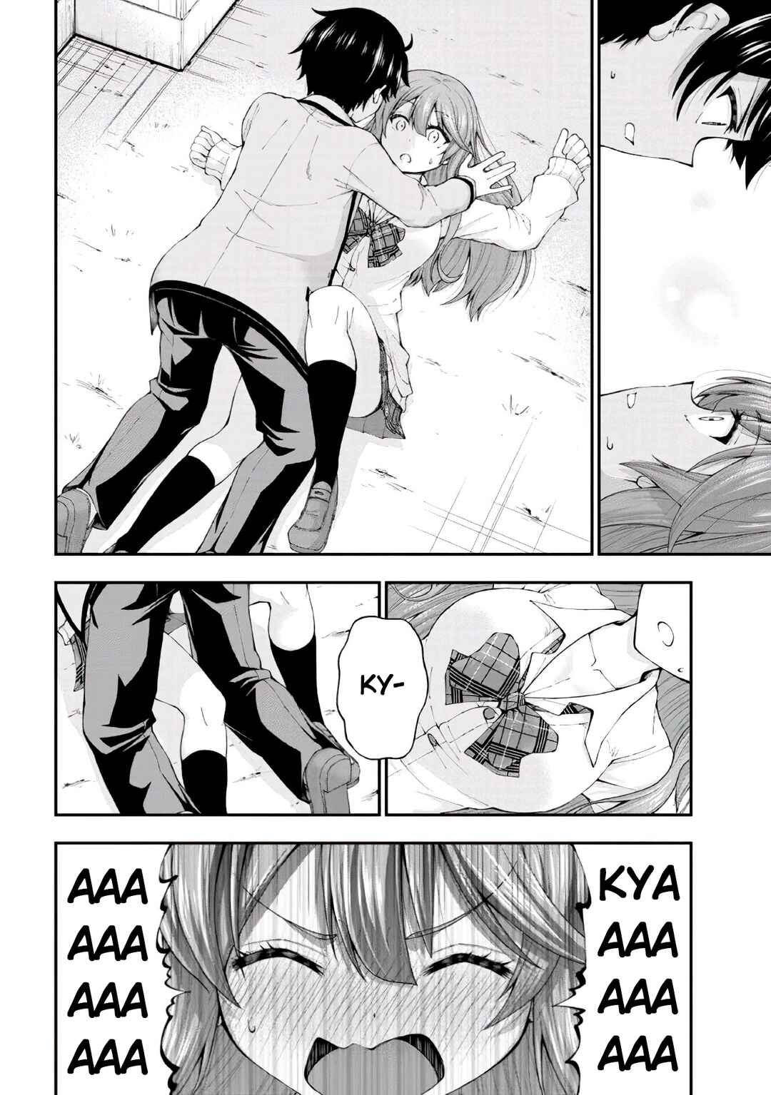 Inkya no Boku ni Batsu Game de Kokuhaku Shitekita Hazu no Gyaru ga, Dou Mitemo Boku ni Betabore desu Chapter 1 - Page 30