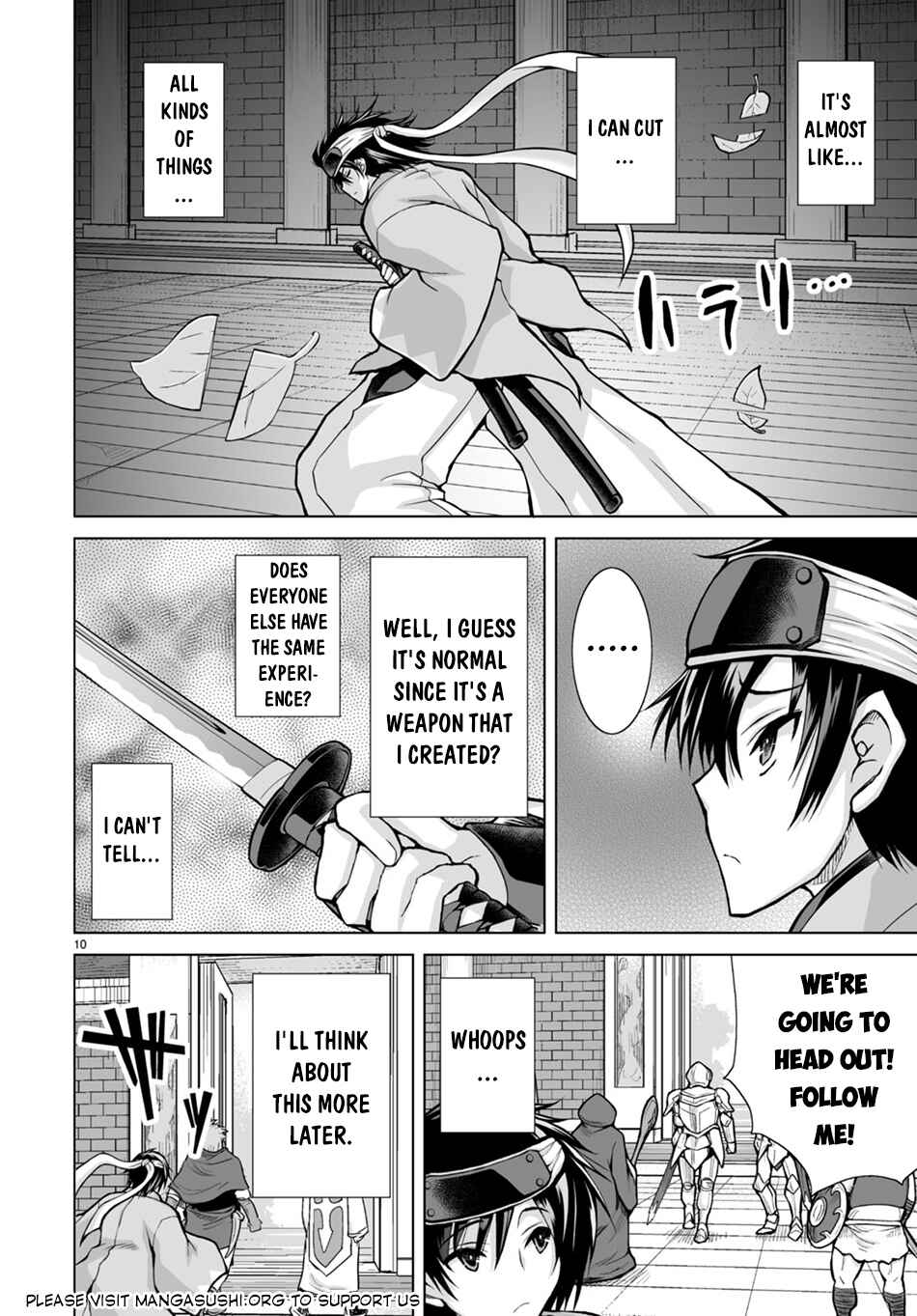 Isekai ni Shoukan Saretan da kedo, Nandemo Kireteshimau Kennou o Te ni Ireta no de Easy Mode deshita Chapter 2 - Page 11