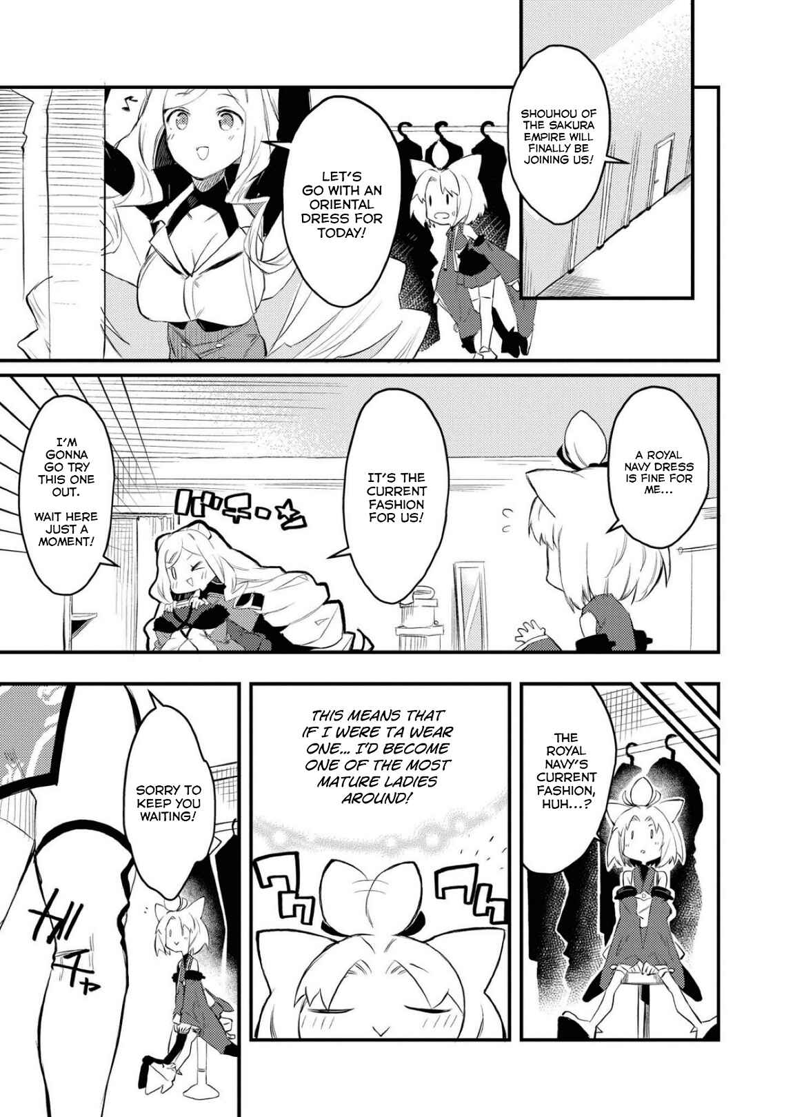 Azur Lane Comic Anthology Breaking!! Chapter 5 - Page 5