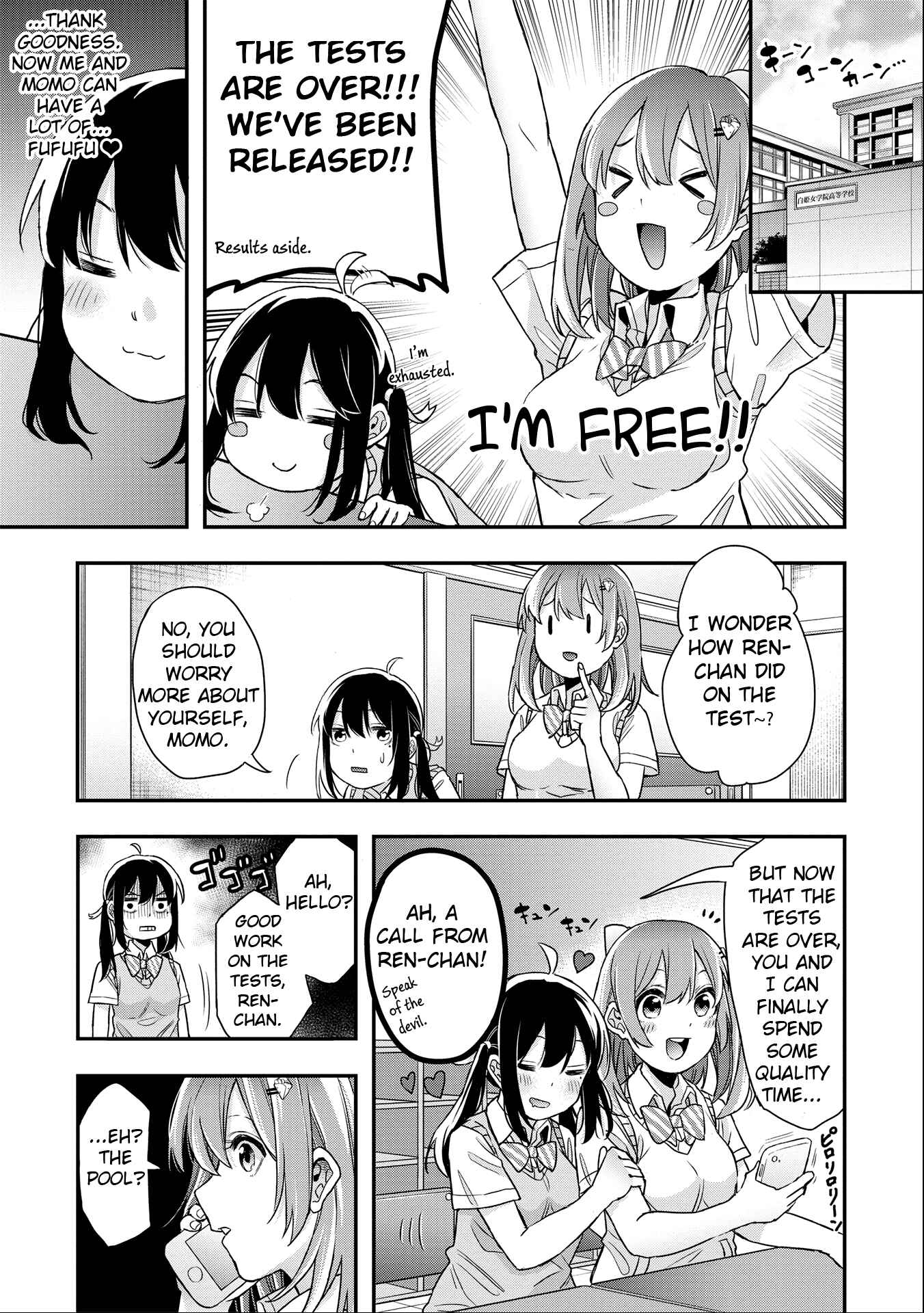 Joshikou Dakara Safe Chapter 12 - Page 1