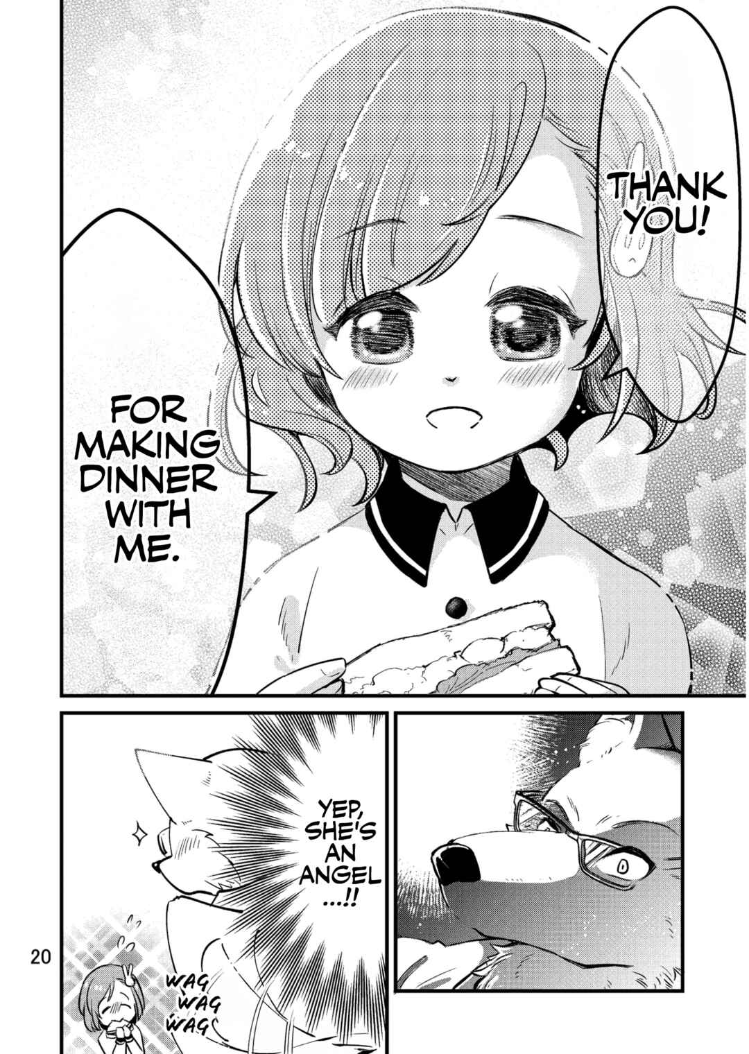 Ookami Papa to Musume-chan Chapter Let's Make Dinner Together! - Page 19