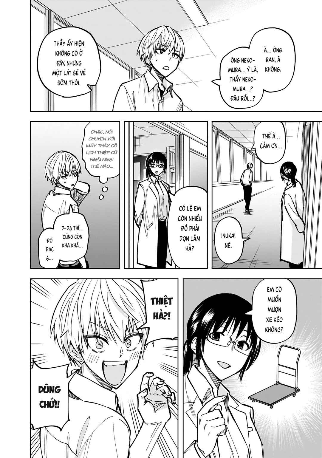 Yankee-kun to Kagaku Gohan Chapter 4 - Page 18