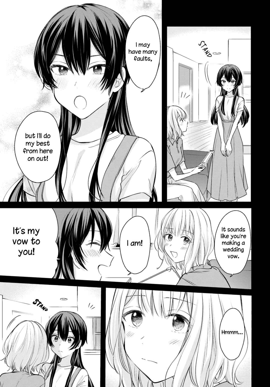 Onna Tomodachi to Kekkon Shitemita. Chapter 13 - Page 13