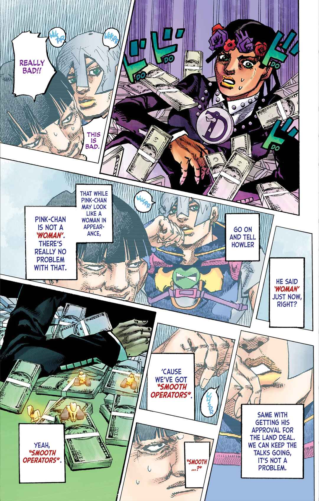 JoJo no Kimyou na Bouken Dai-9-bu: The JOJOLands Color-ban Chapter 24 - Page 13