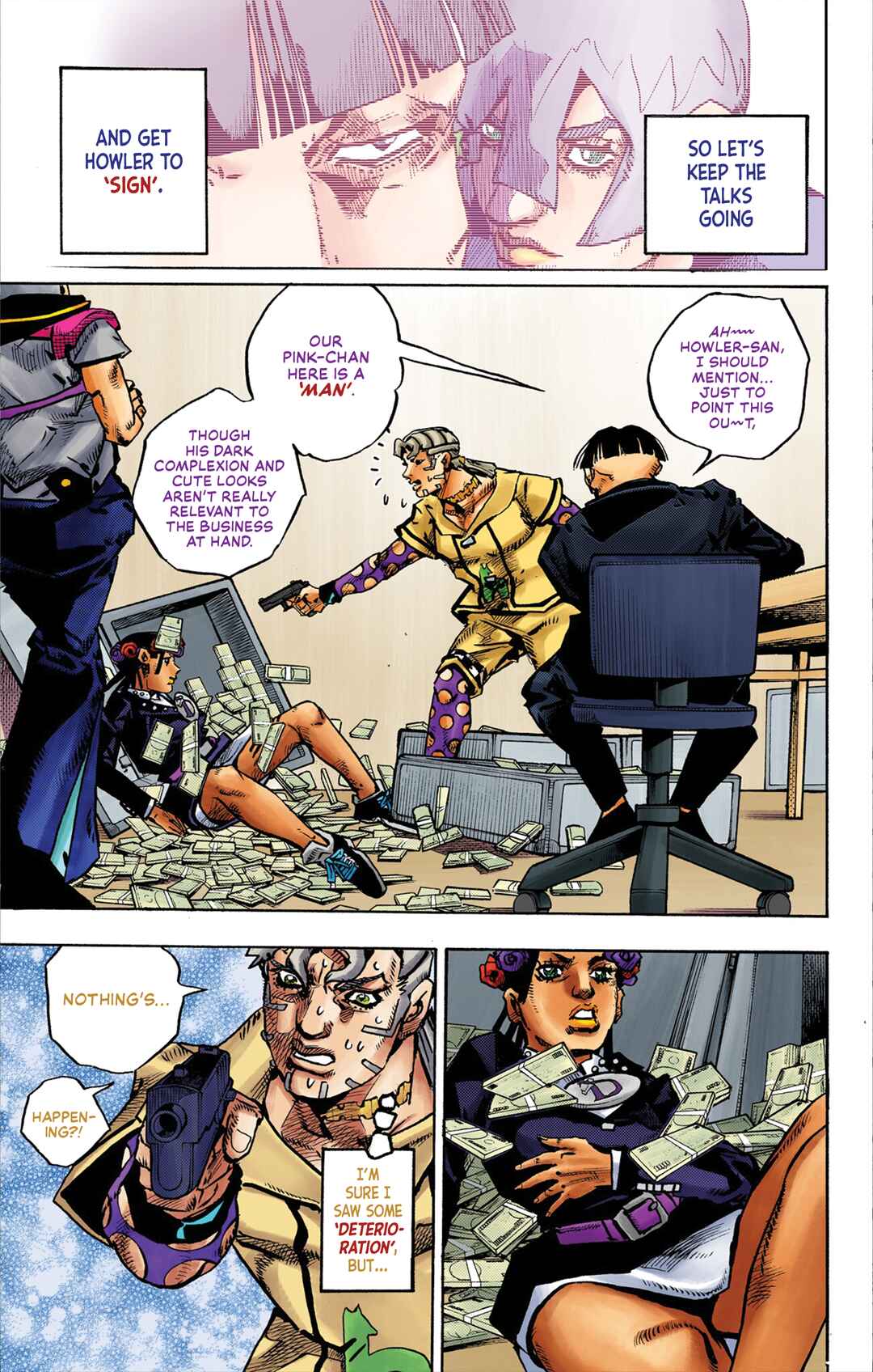 JoJo no Kimyou na Bouken Dai-9-bu: The JOJOLands Color-ban Chapter 24 - Page 15