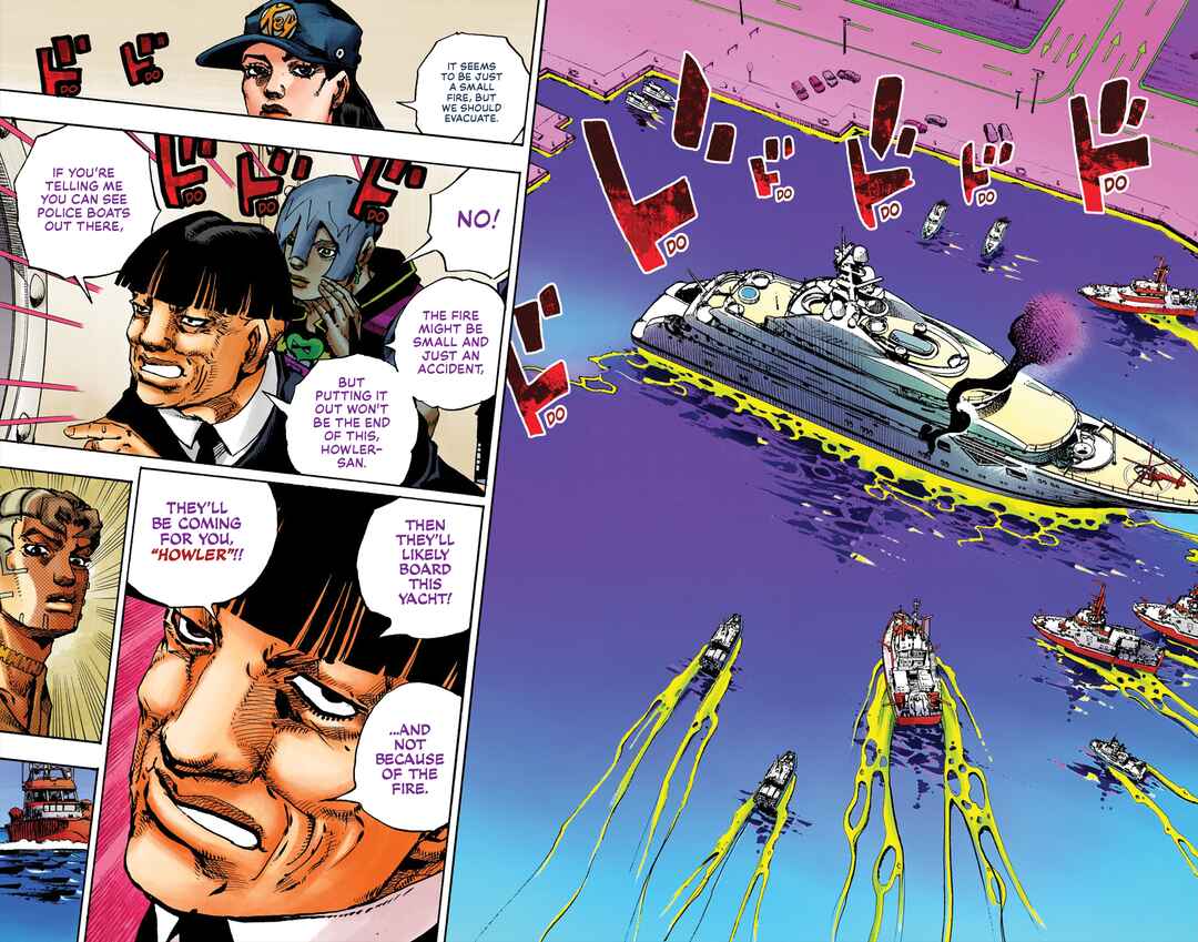 JoJo no Kimyou na Bouken Dai-9-bu: The JOJOLands Color-ban Chapter 24 - Page 22