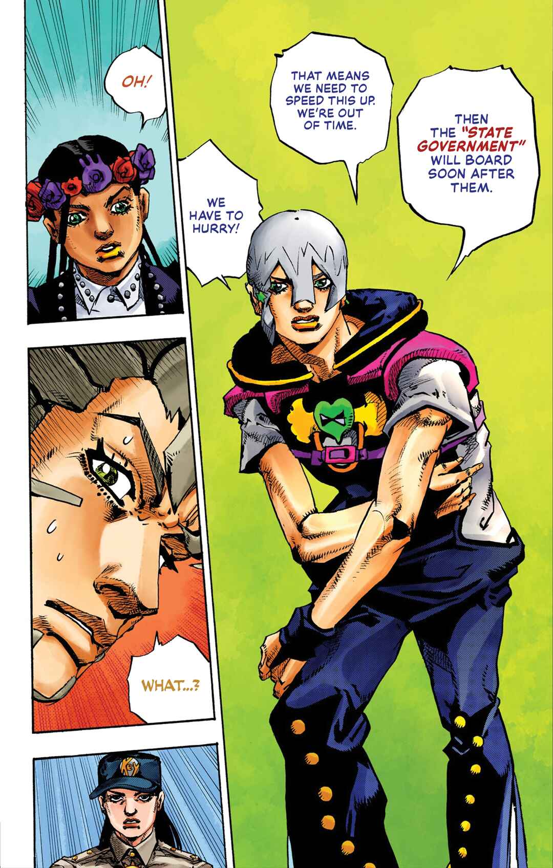 JoJo no Kimyou na Bouken Dai-9-bu: The JOJOLands Color-ban Chapter 24 - Page 23