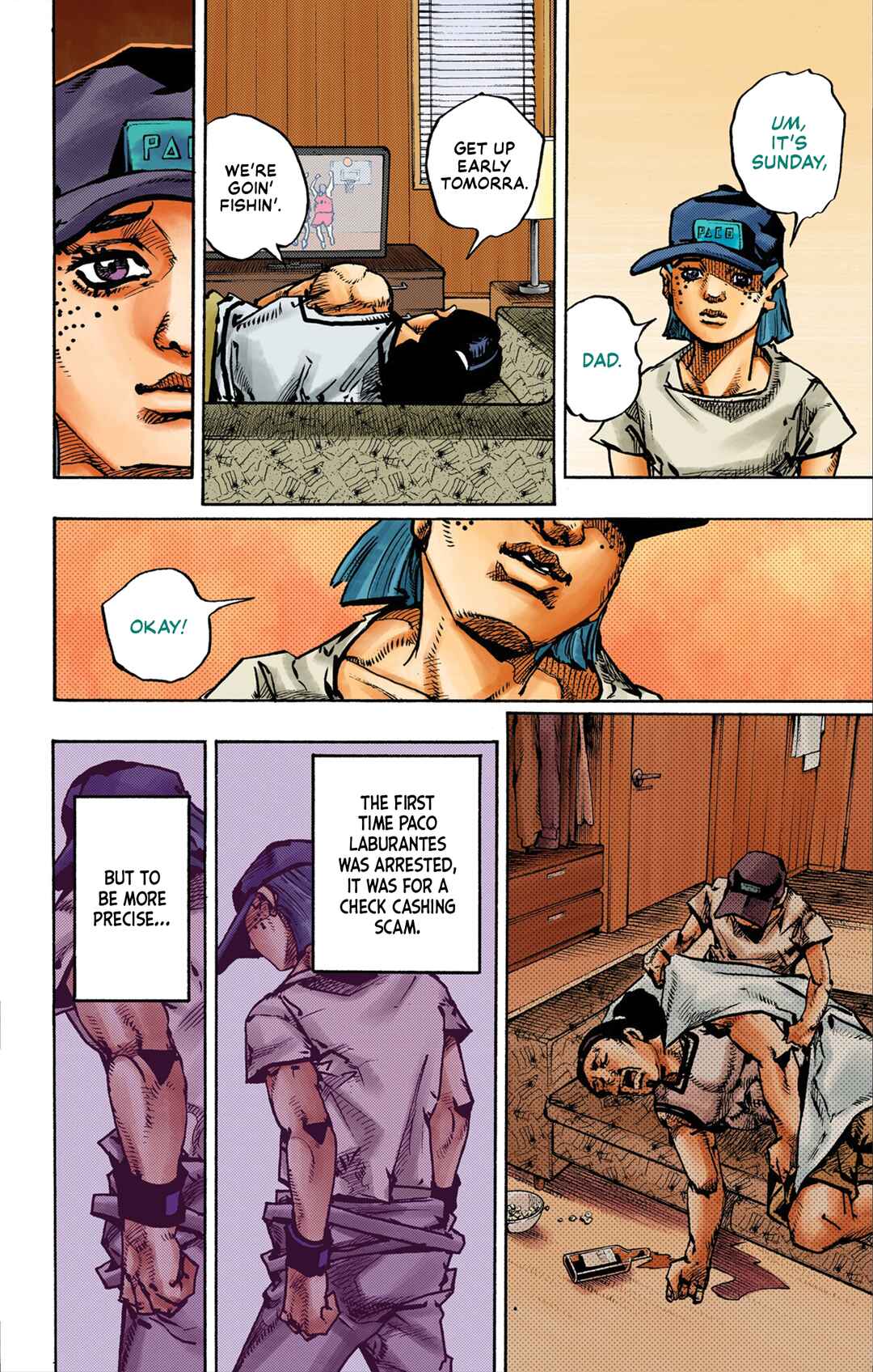 JoJo no Kimyou na Bouken Dai-9-bu: The JOJOLands Color-ban Chapter 24 - Page 28