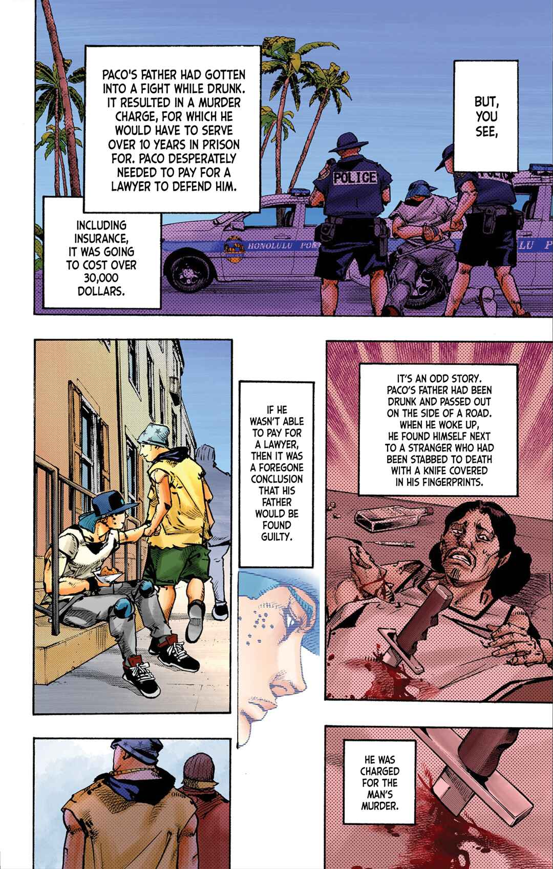 JoJo no Kimyou na Bouken Dai-9-bu: The JOJOLands Color-ban Chapter 24 - Page 32