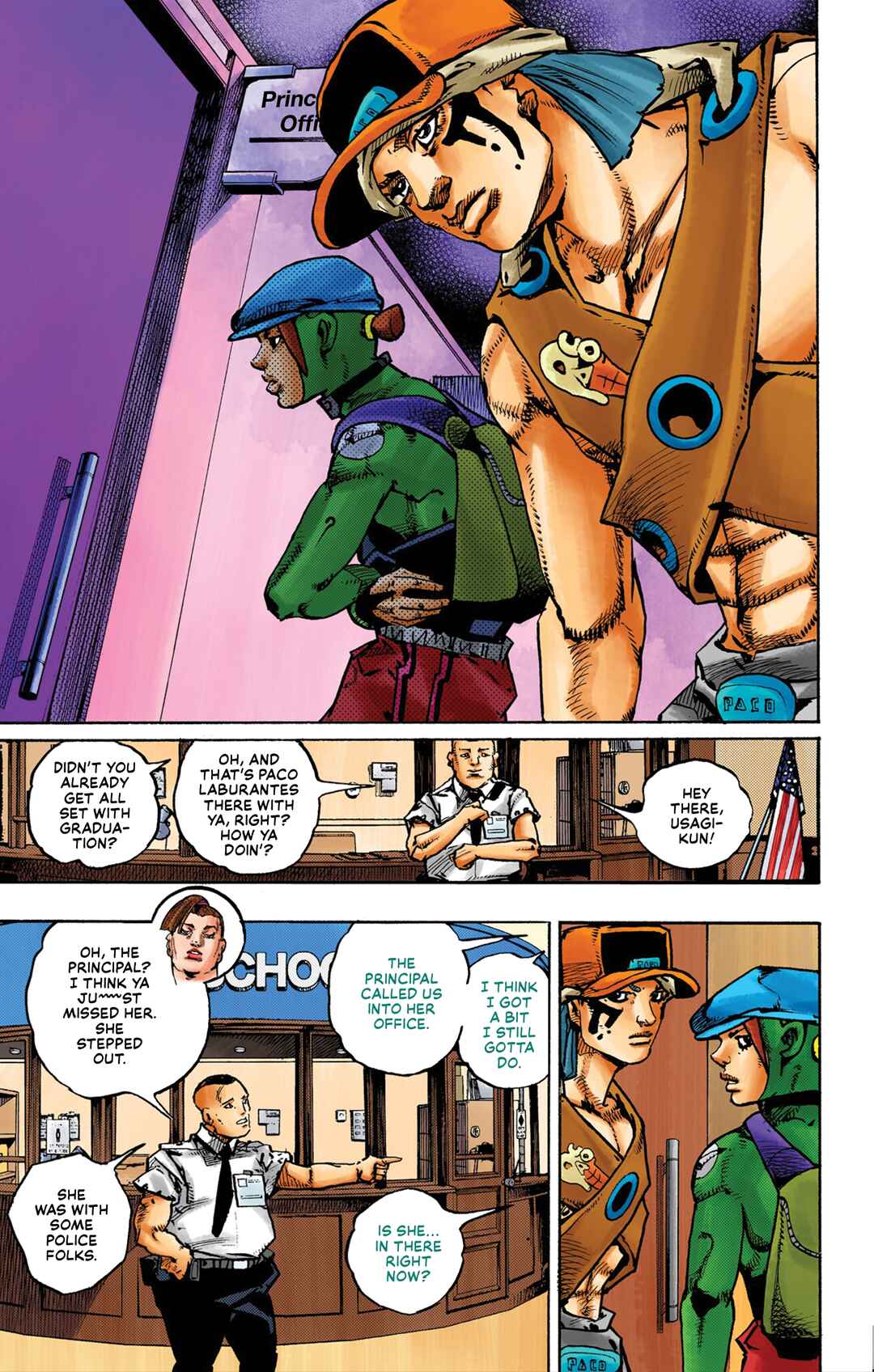 JoJo no Kimyou na Bouken Dai-9-bu: The JOJOLands Color-ban Chapter 24 - Page 35