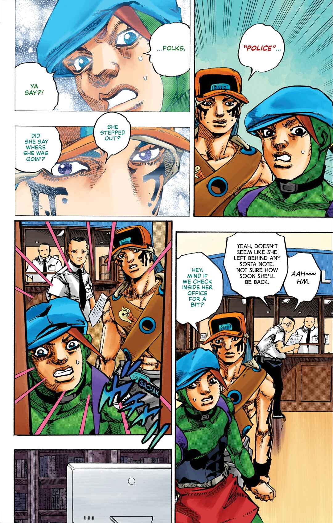 JoJo no Kimyou na Bouken Dai-9-bu: The JOJOLands Color-ban Chapter 24 - Page 36