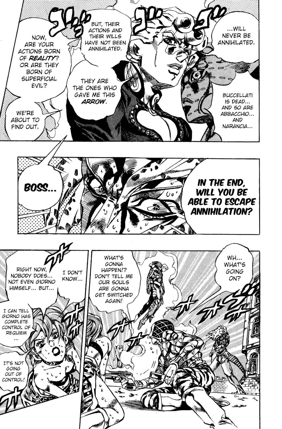 JoJo no Kimyou na Bouken: Part 5 - Ougon no Kaze Chapter 147 - Page 11