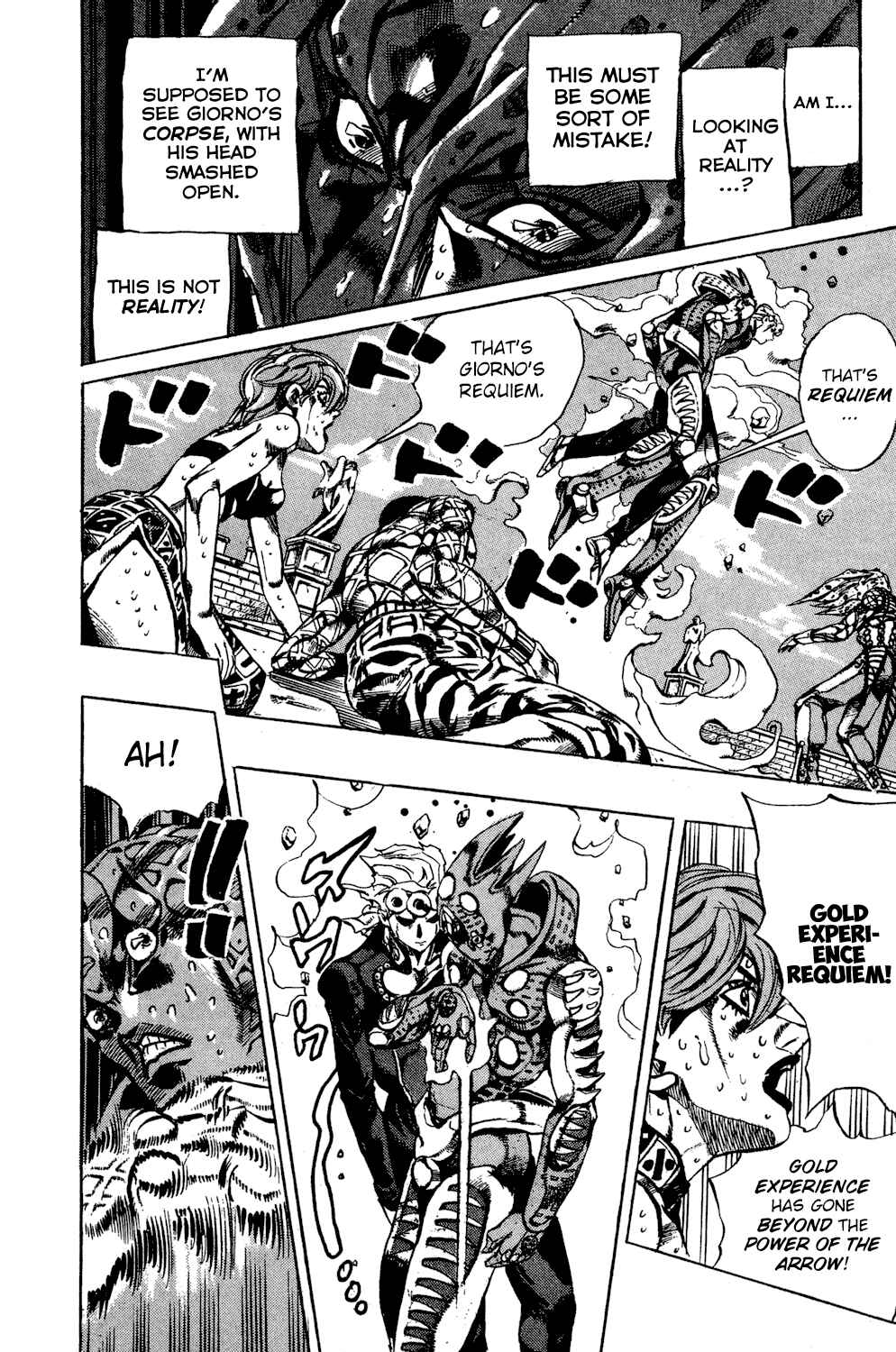 JoJo no Kimyou na Bouken: Part 5 - Ougon no Kaze Chapter 147 - Page 8
