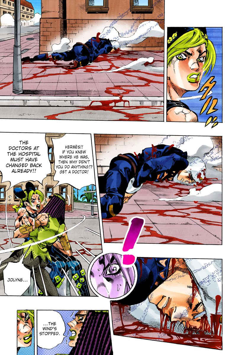 JoJo no Kimyou na Bouken: Part 6 - Stone Ocean Color-ban Chapter 137 - Page 13
