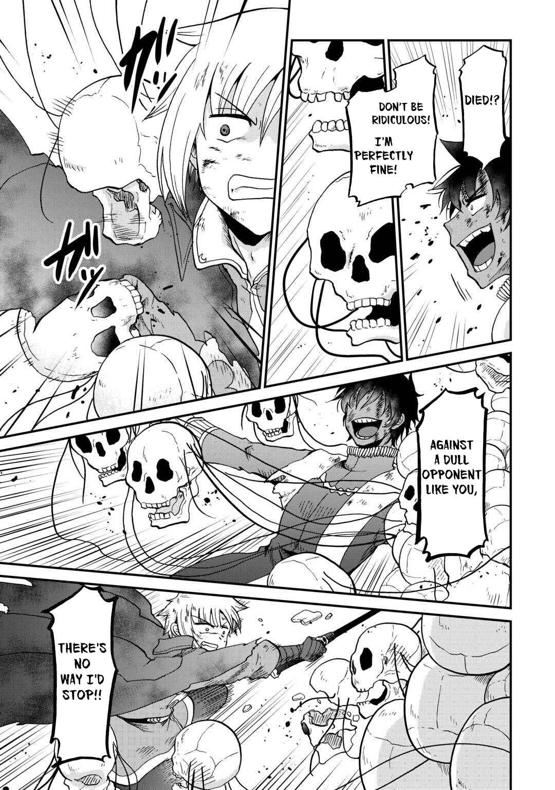 Zense wa Kentei. Konjou Kuzu Ouji Chapter 55.1 - Page 10
