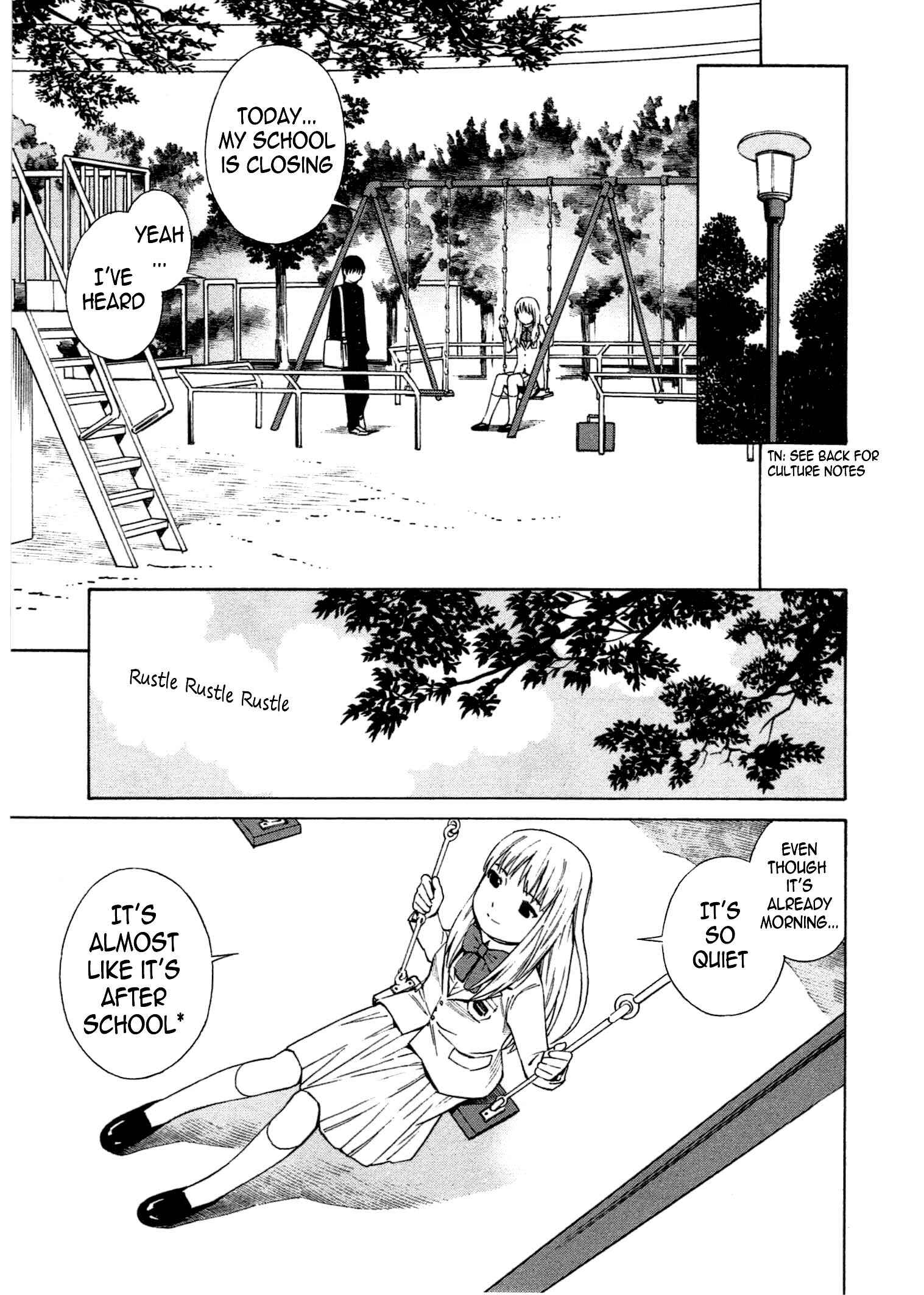 Chikyuu no Houkago Chapter 4 - Page 20