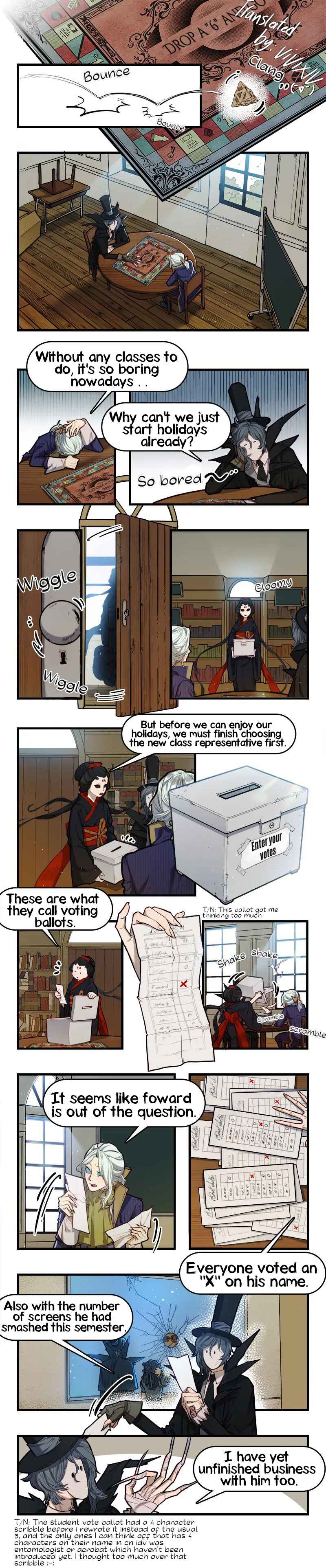 Identity V academy Chapter 43 - Page 1
