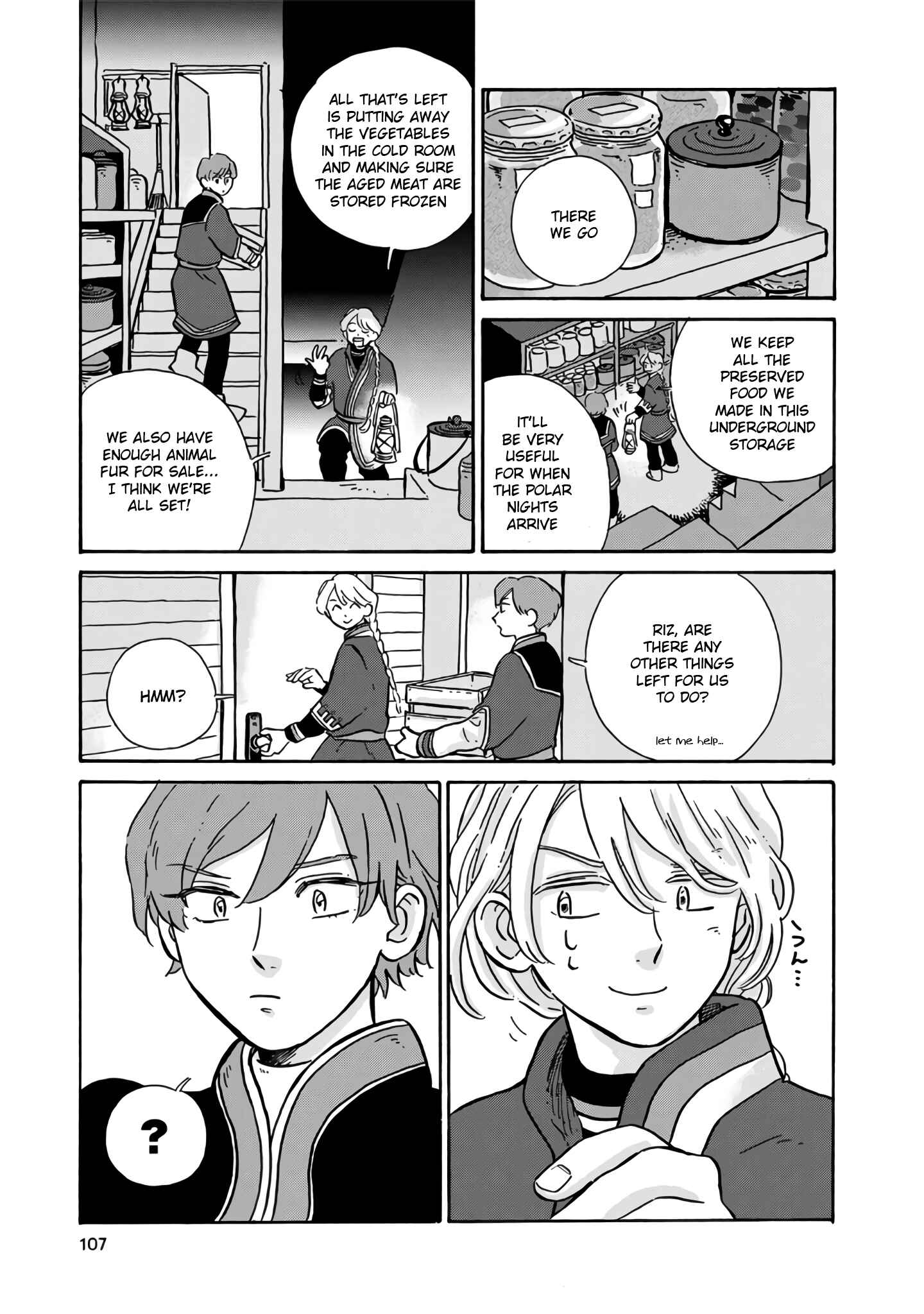 Hokuo Kizoku to Moukinzuma no Yukiguni Karigurashi Chapter 7 - Page 8