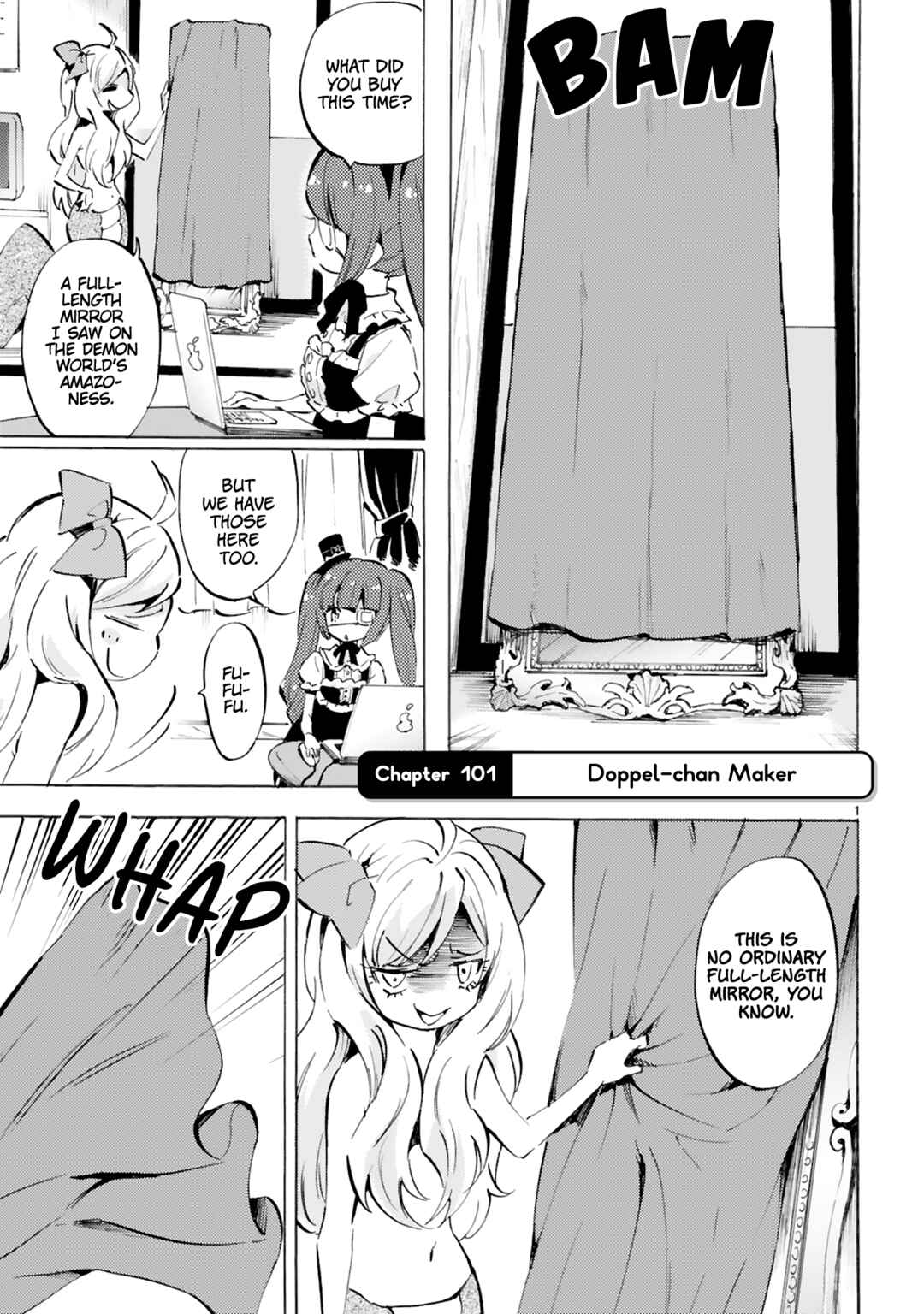 Jashin-chan Dropkick Chapter 101 - Page 1