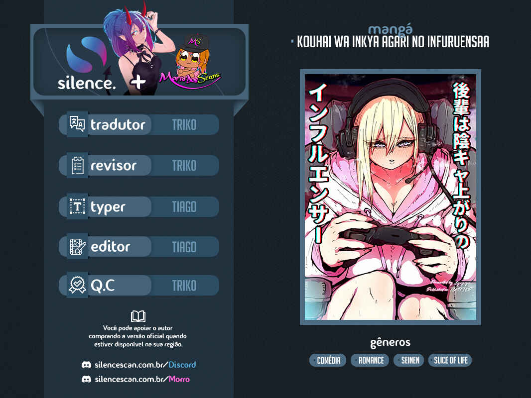 Kouhai wa Inkya Agari no Influencer Chapter 3 - Page 1