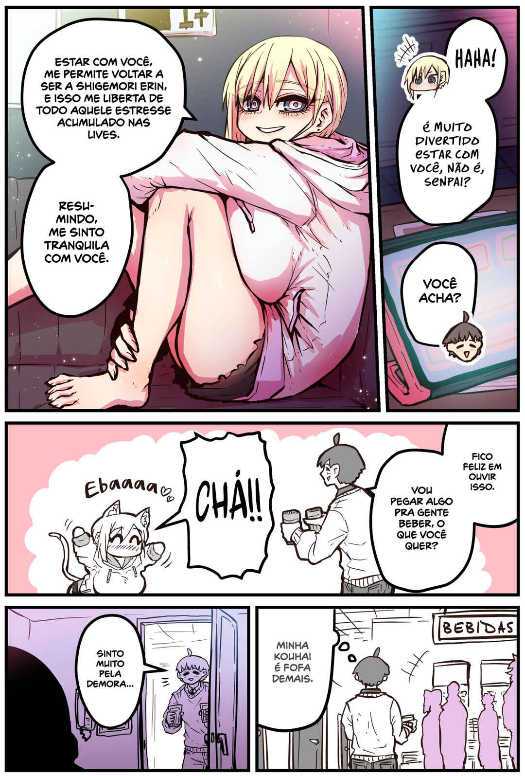 Kouhai wa Inkya Agari no Influencer Chapter 3 - Page 4