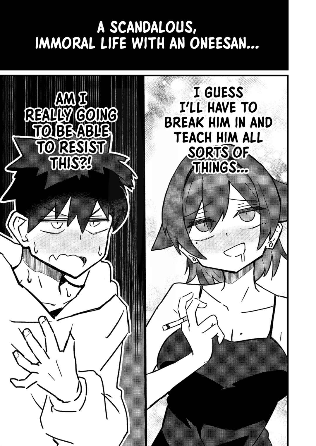 Haitoku onēsan no yūwaku ni kimi wa kateru ka? Chapter 1 - Page 31