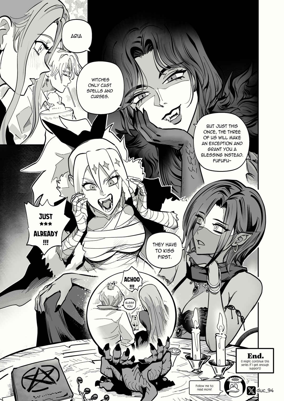 Whimsy Whimsy Witch Chapter 58.5 - Page 6