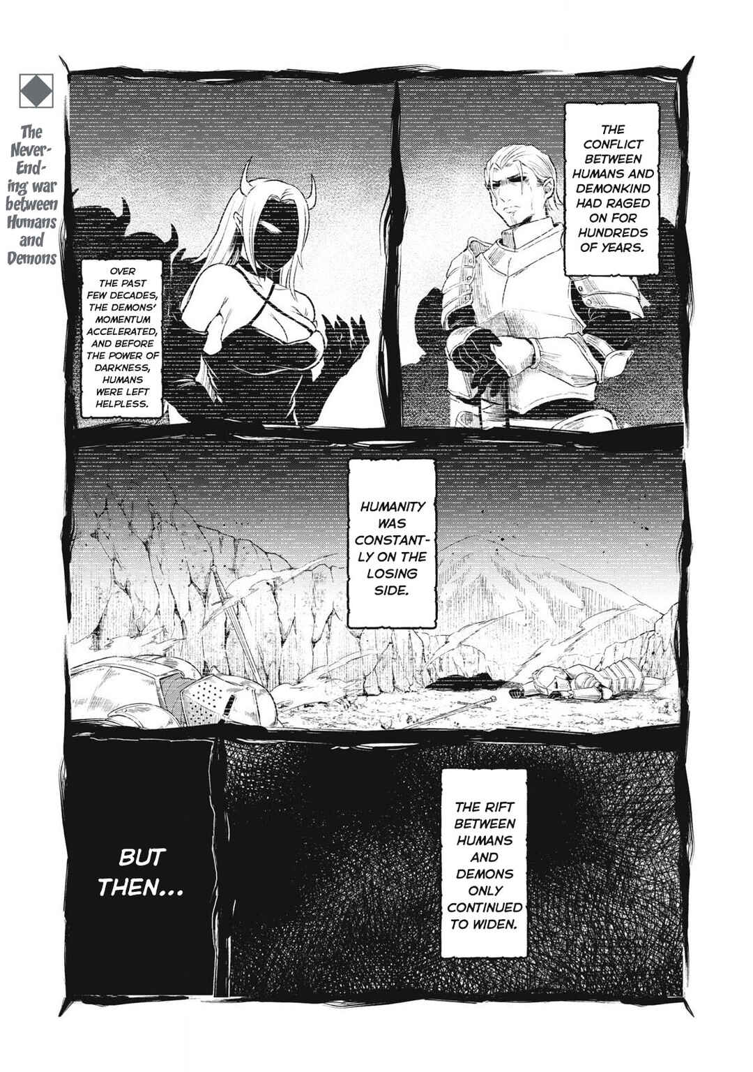 Sei-jun Ecstasy: XXX Shinai to Derarenai Heya de Mazoku o Buttaoshimasu Chapter 1 - Page 2