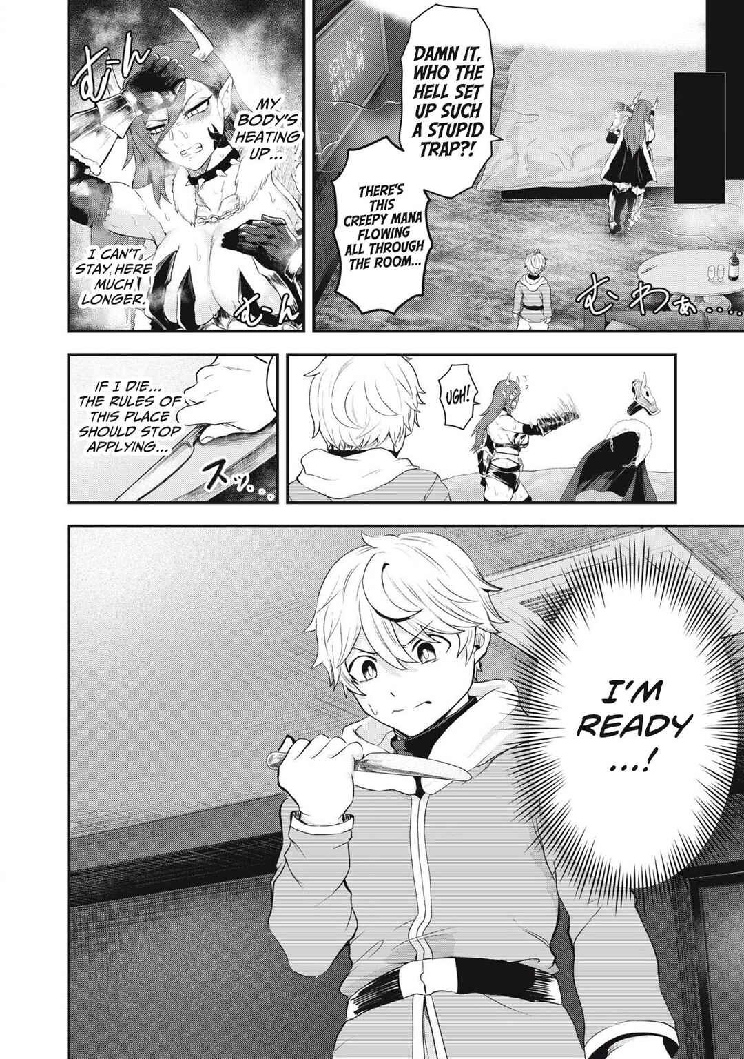 Sei-jun Ecstasy: XXX Shinai to Derarenai Heya de Mazoku o Buttaoshimasu Chapter 1 - Page 22