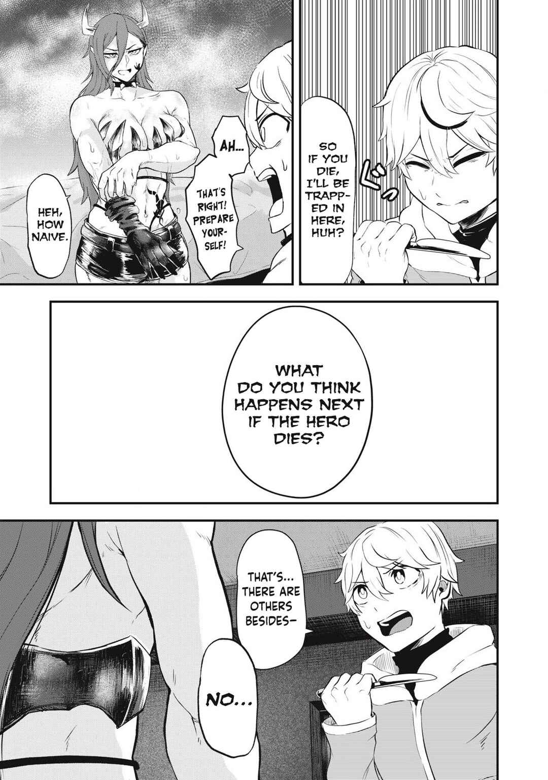 Sei-jun Ecstasy: XXX Shinai to Derarenai Heya de Mazoku o Buttaoshimasu Chapter 1 - Page 23
