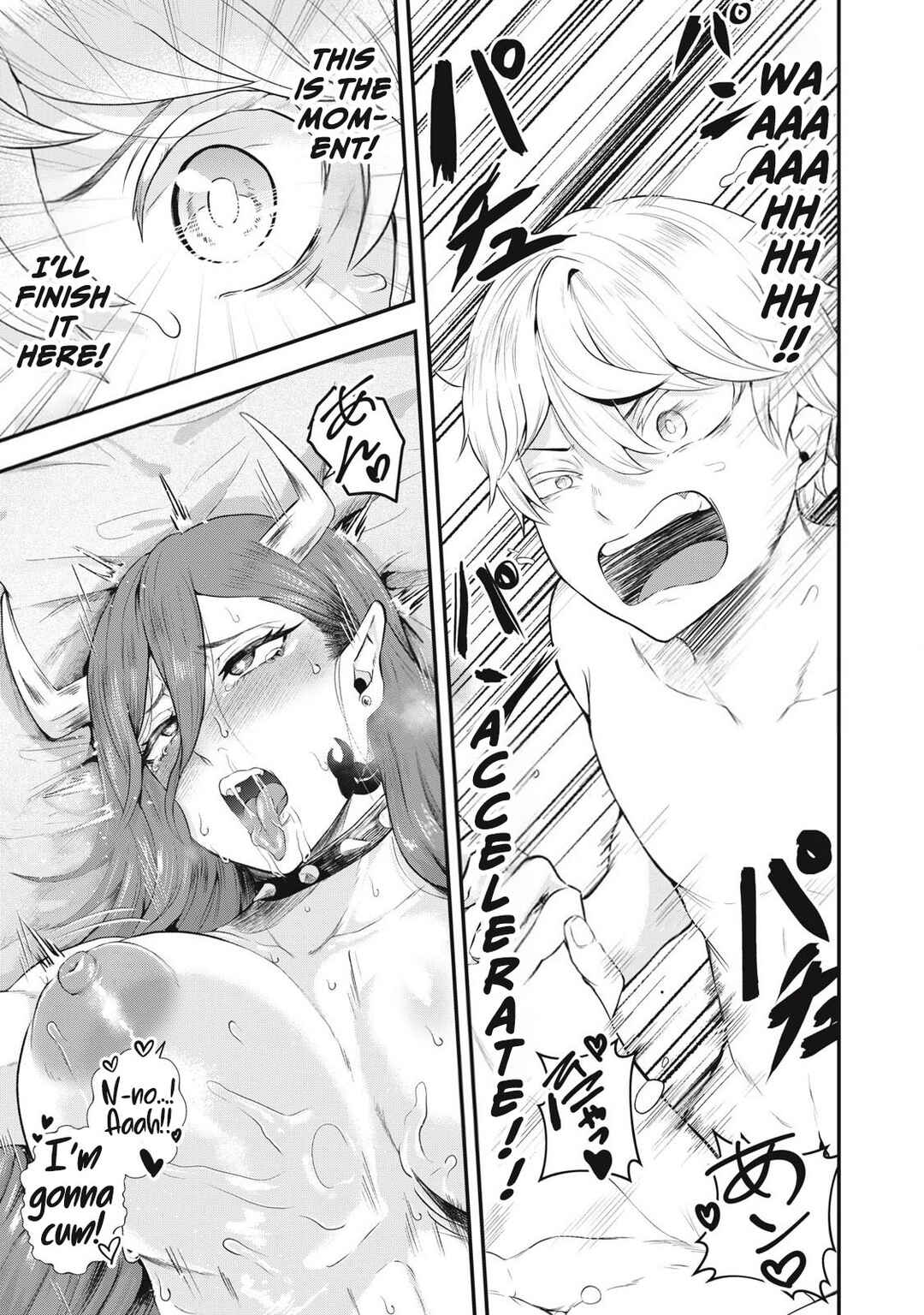 Sei-jun Ecstasy: XXX Shinai to Derarenai Heya de Mazoku o Buttaoshimasu Chapter 1 - Page 41