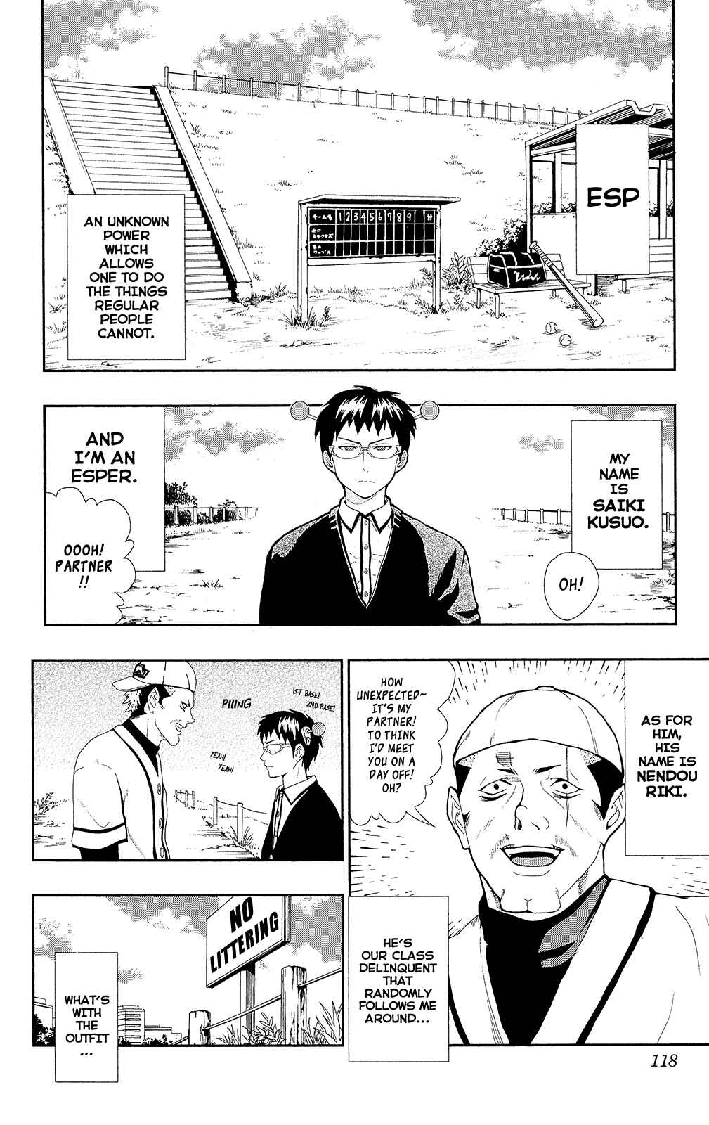 The Disastrous Life of Saiki K. Chapter 0.7 - Page 3
