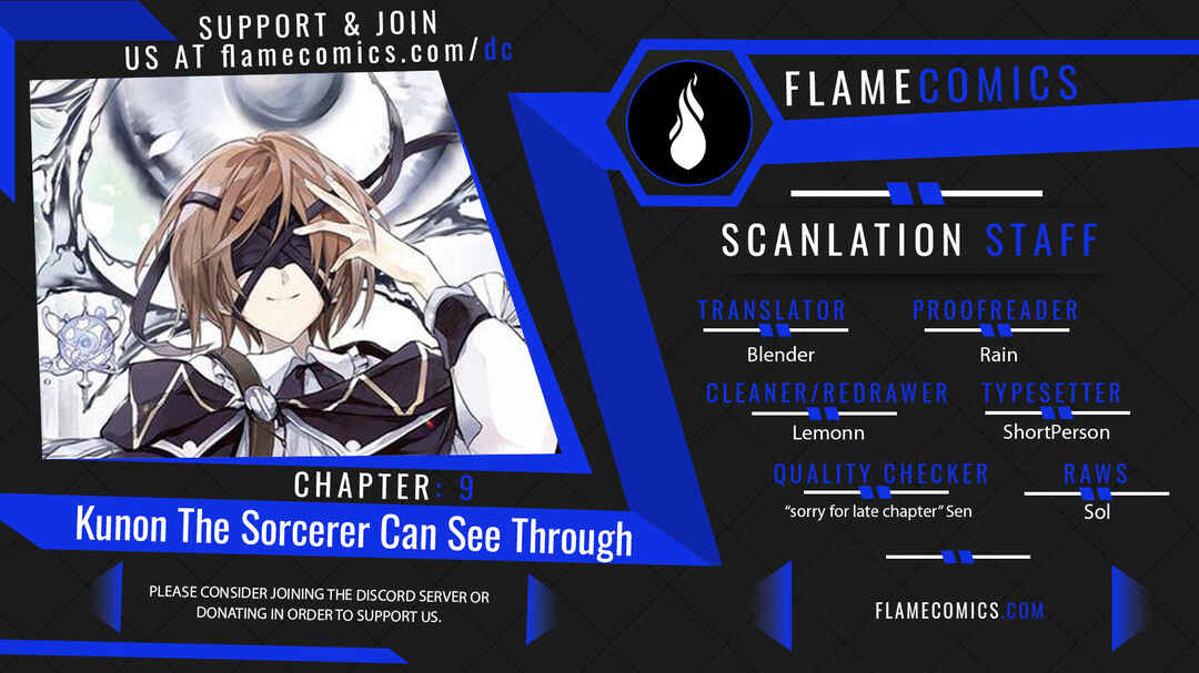 Kunon the Sorcerer Can See Chapter 9 - Page 1