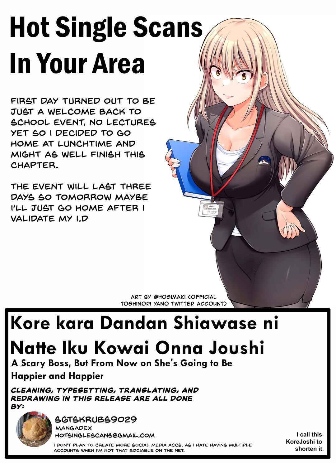 Kore kara Dandan Shiawase ni Natteiku Kowai Onna Joushi Chapter 8 - Page 5