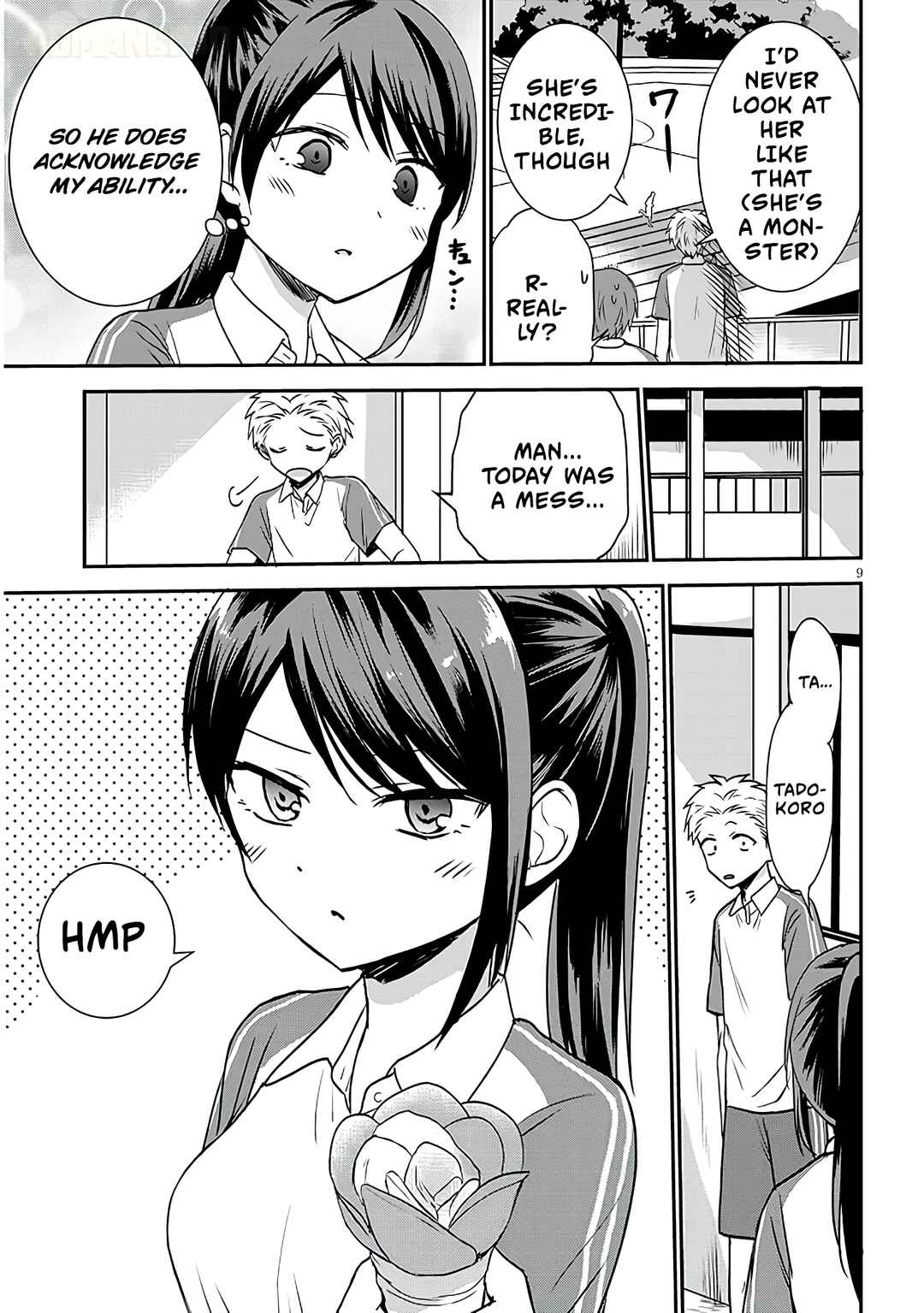 Kao ni Denai Kashiwada-san to Kao ni Deru Oota-kun + Chapter 15 - Page 10