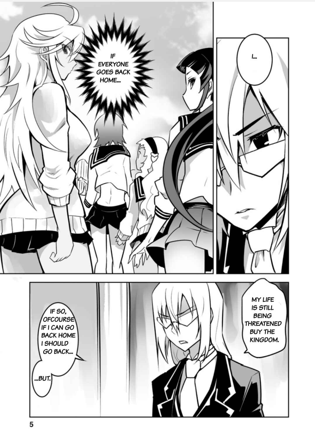 Class Ten'i de Ore dake Haburareta node, Doukyuusei Harem Tsukuru koto ni shita Chapter 21.1 - Page 3
