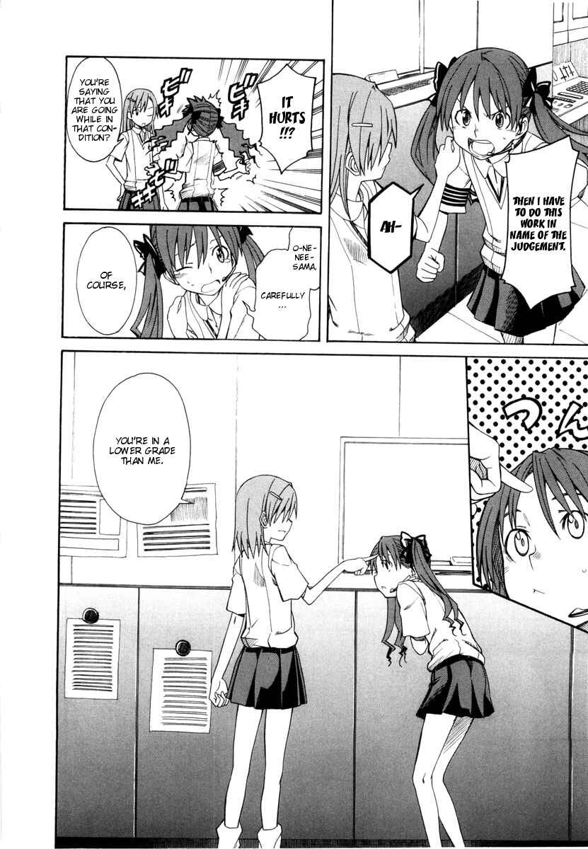 Toaru Majutsu no Index Gaiden: Toaru Kagaku no Railgun Chapter 12 - Page 15