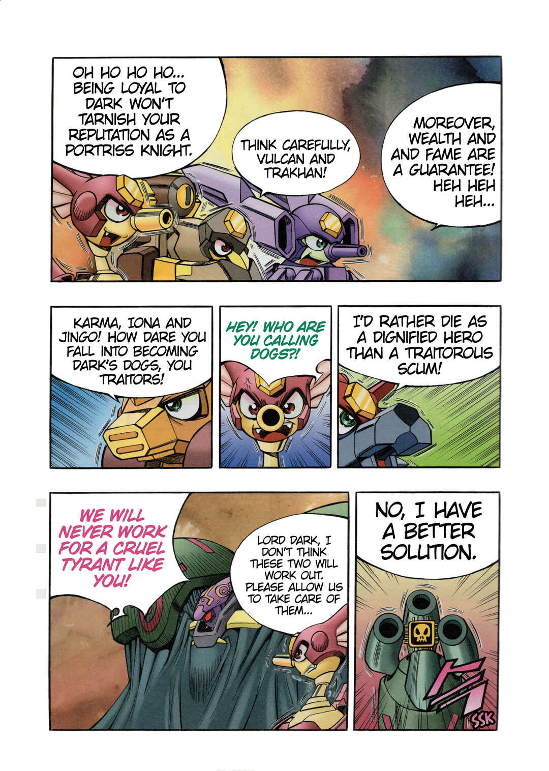 Tank Knight Portriss Chapter 8.4 - Page 10
