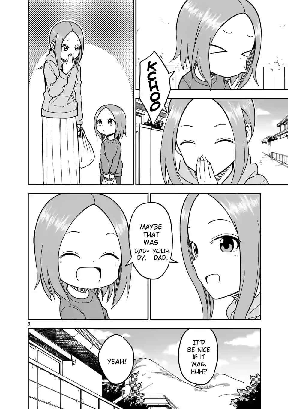 Karakai Jouzu no (Moto) Takagi-san Chapter 129 - Page 8