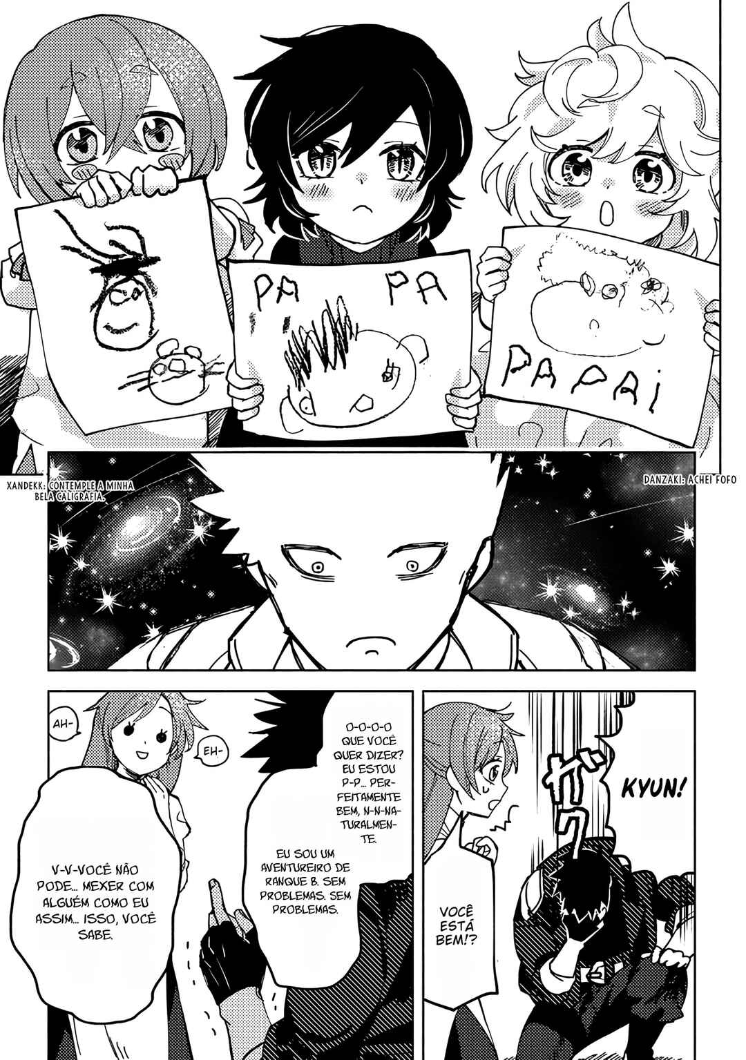 Akunin-zura Shita B-kyuu Boukensha: Shujinkou to Sono Osananajimi-tachi no Papa ni Naru Chapter 5.2 - Page 13