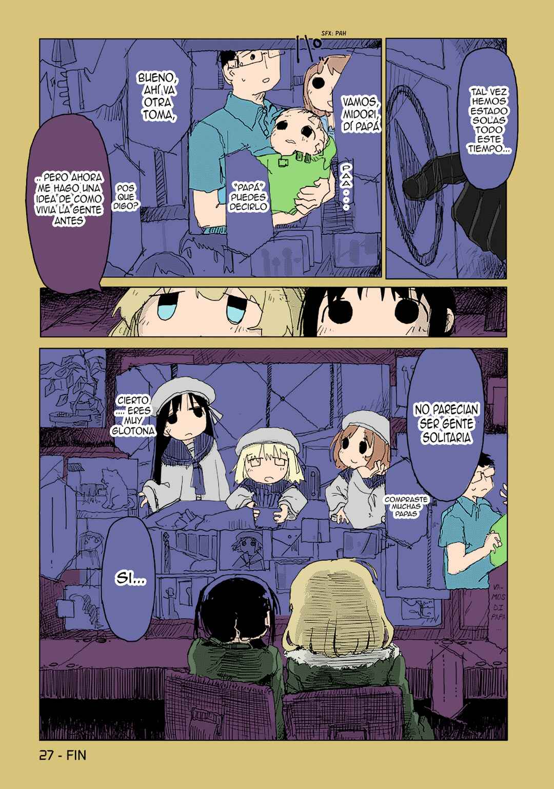 Shoujo Shuumatsu Ryokou (Fan Colored) Chapter 27 - Page 17