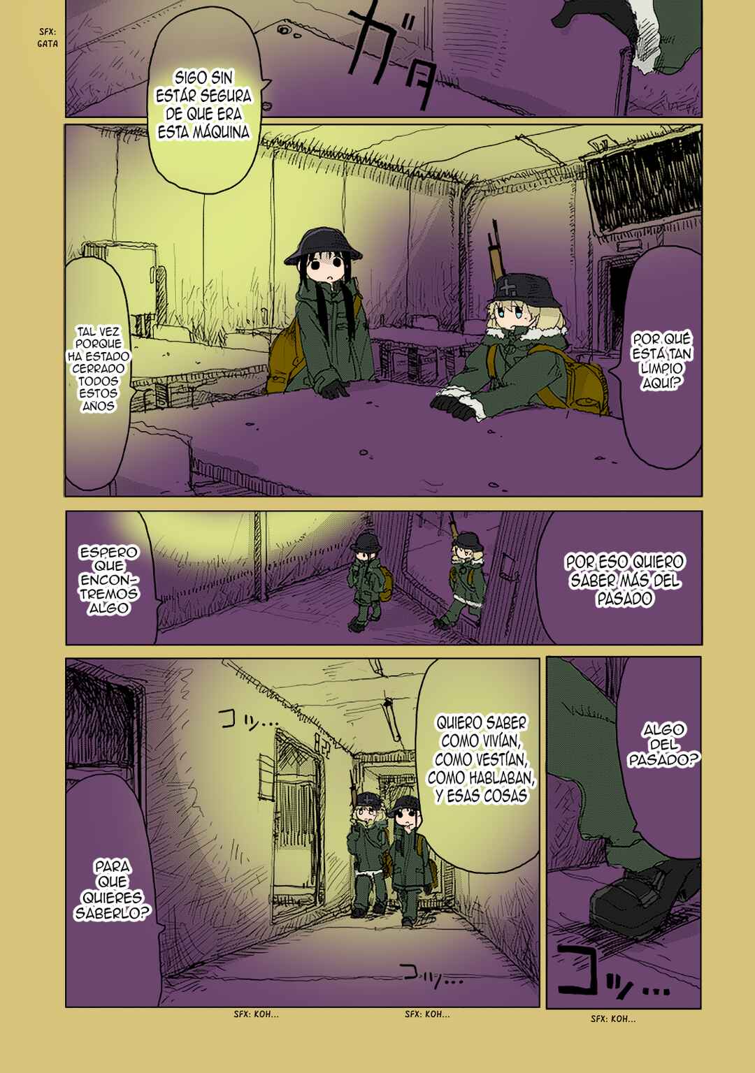 Shoujo Shuumatsu Ryokou (Fan Colored) Chapter 27 - Page 5